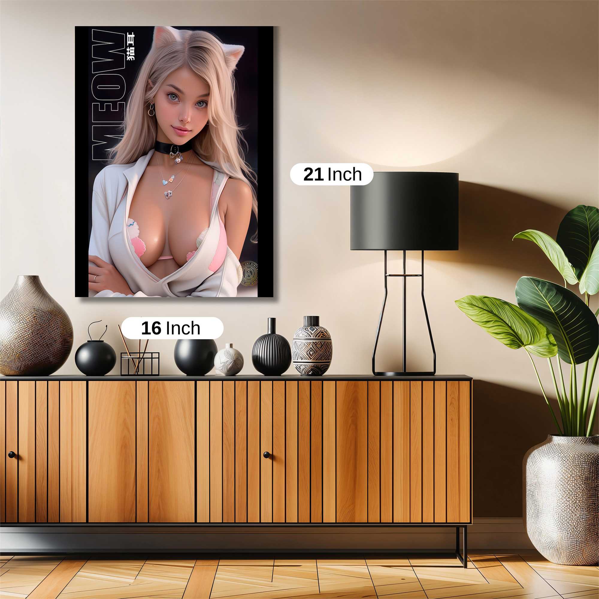 Kitty Allure Safe Wall Magnetic / M