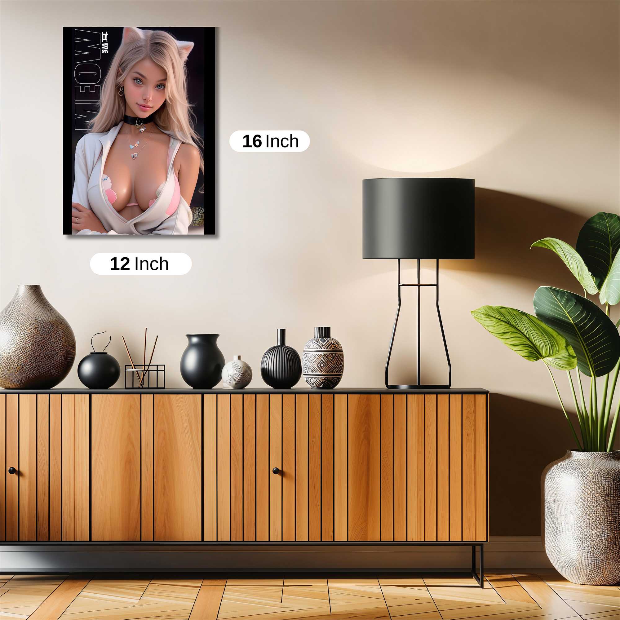 Kitty Allure Safe Wall Magnetic / M