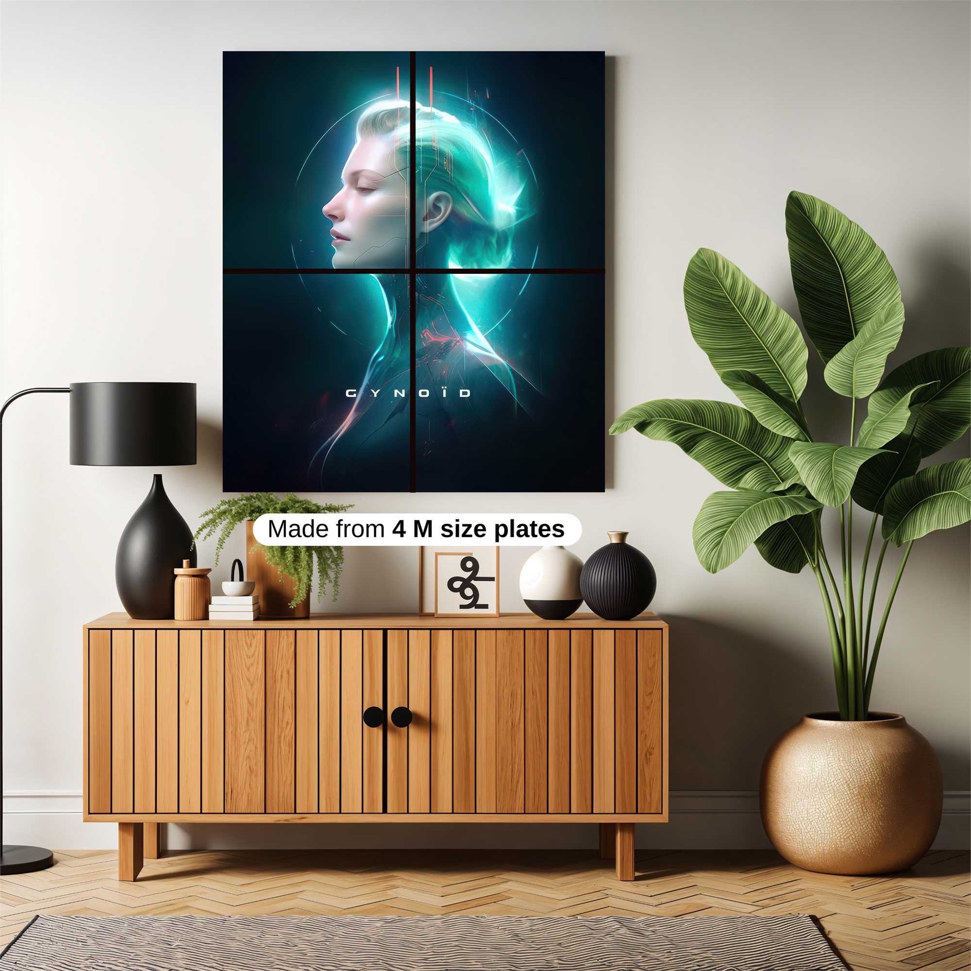 Gynoid Glow Safe Wall Magnetic / M