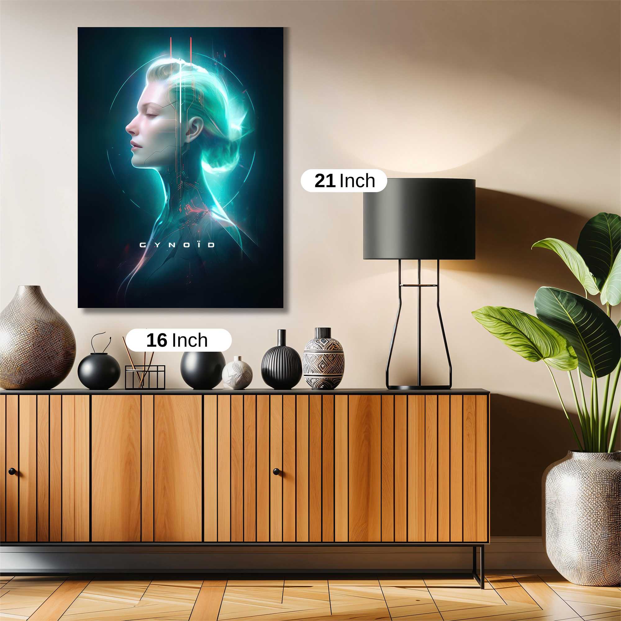 Gynoid Glow Safe Wall Magnetic / M