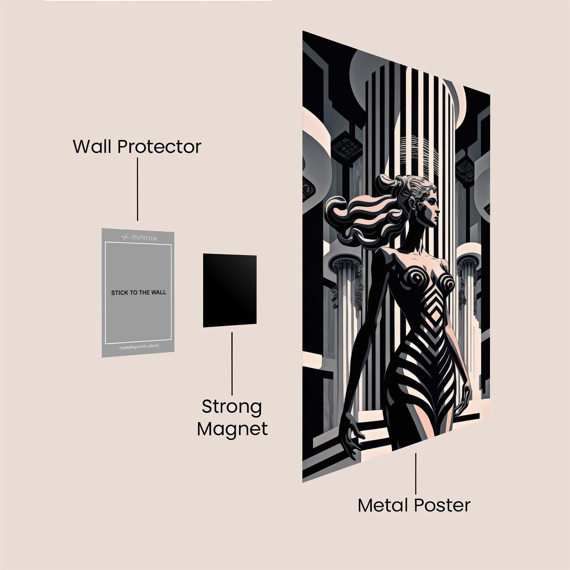 Artemis Majestic Safe Wall Magnetic / M