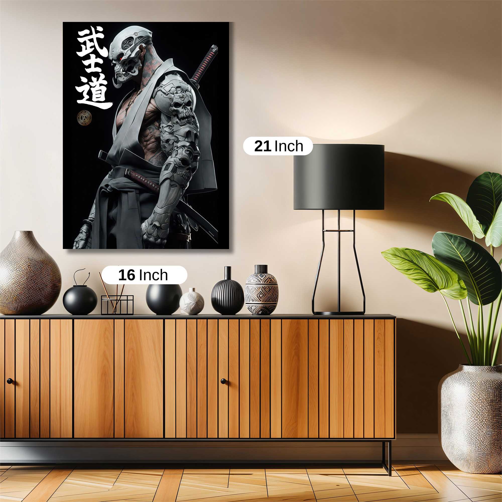 Samurai Gloom Safe Wall Magnetic / M