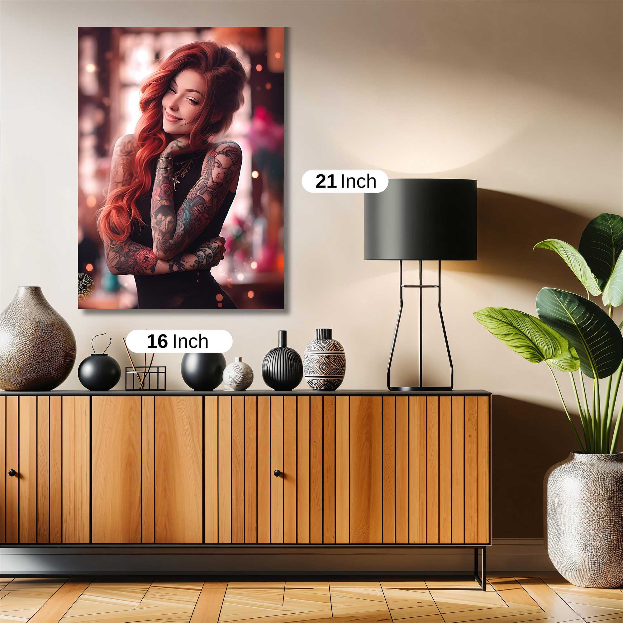 Tattoo Enigma Safe Wall Magnetic / M