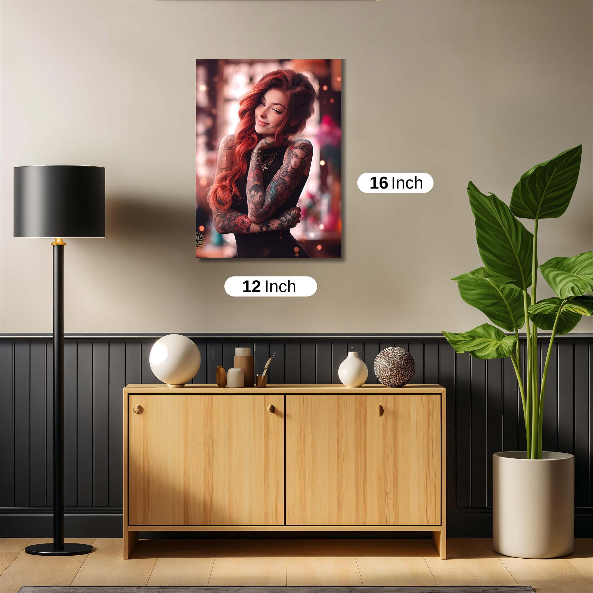 Tattoo Enigma Safe Wall Magnetic / M