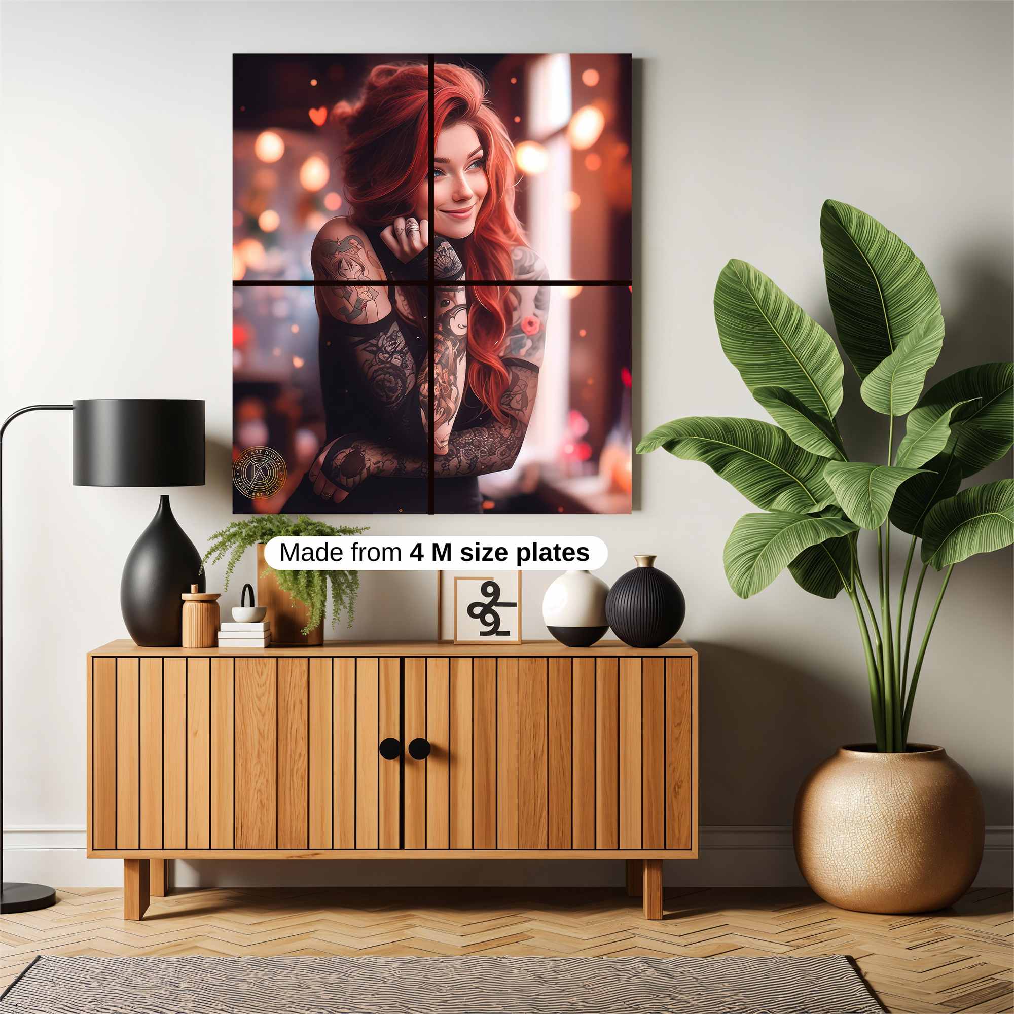 Ginger Enigma Safe Wall Magnetic / M