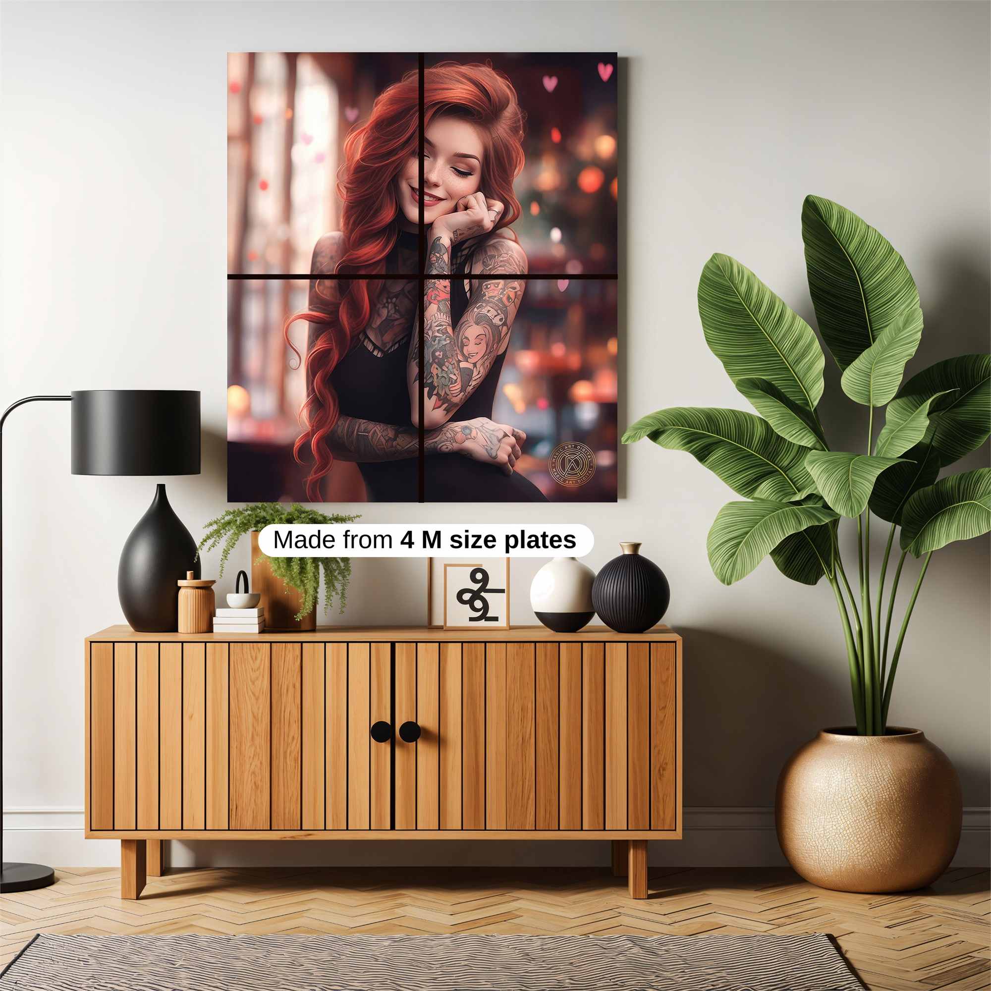 Fiery Enigma Safe Wall Magnetic / M