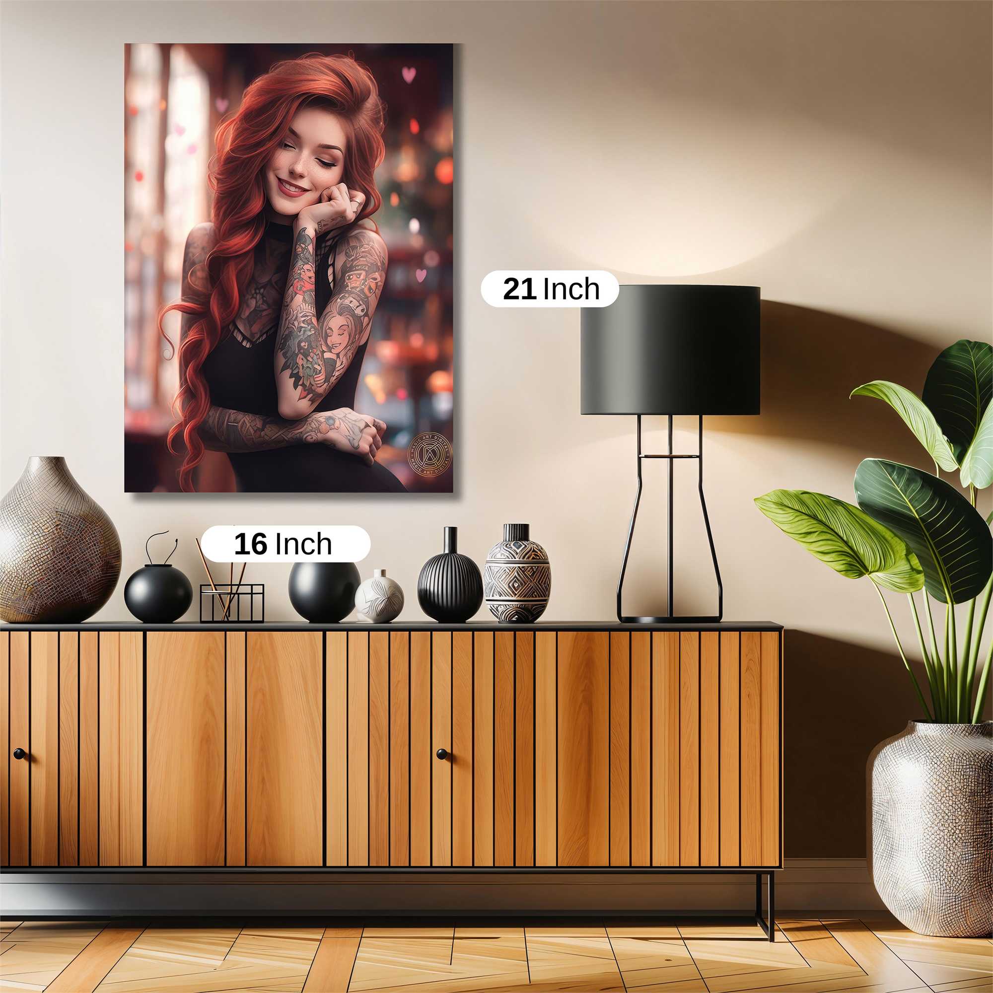 Fiery Enigma Safe Wall Magnetic / M