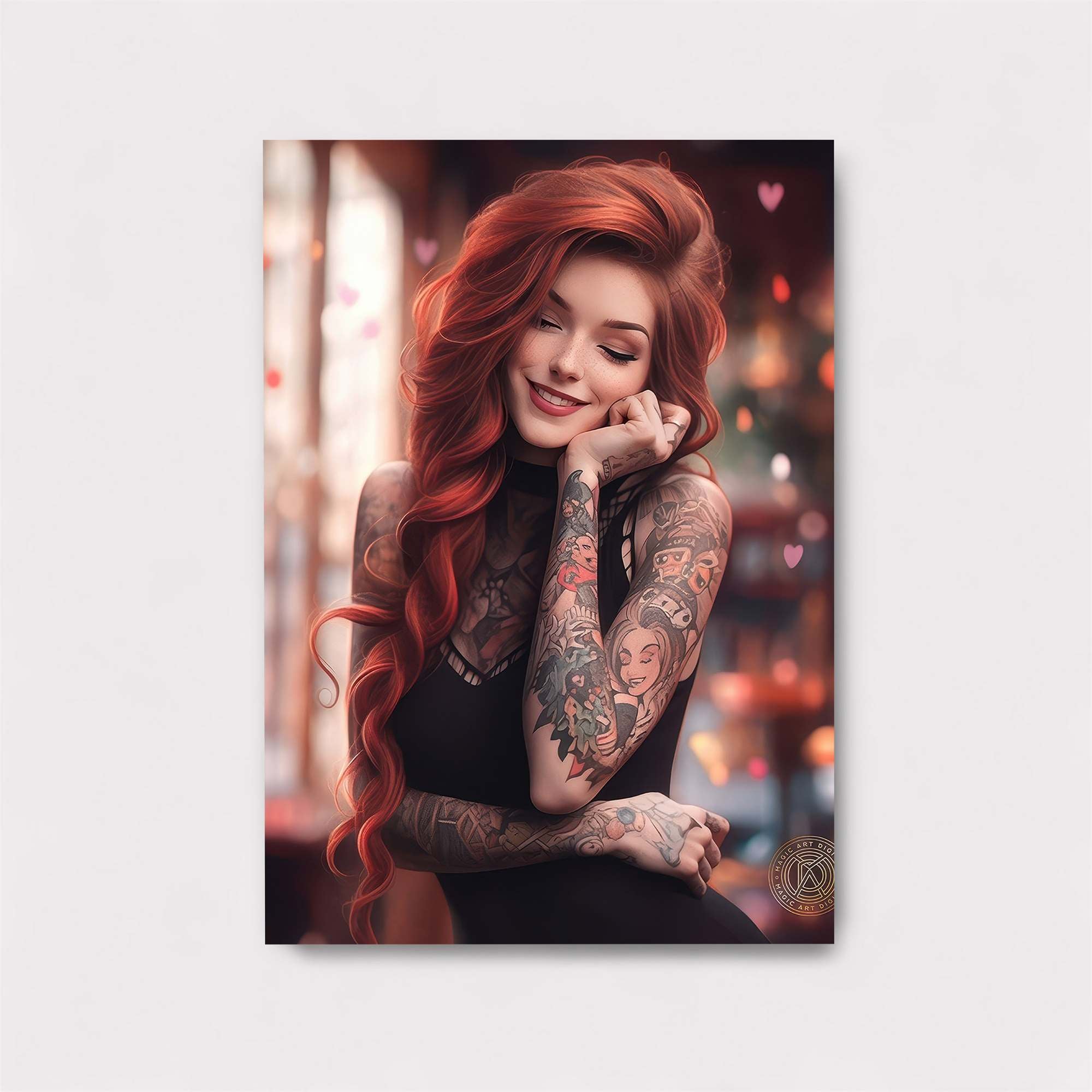 Fiery Enigma Safe Wall Magnetic / M