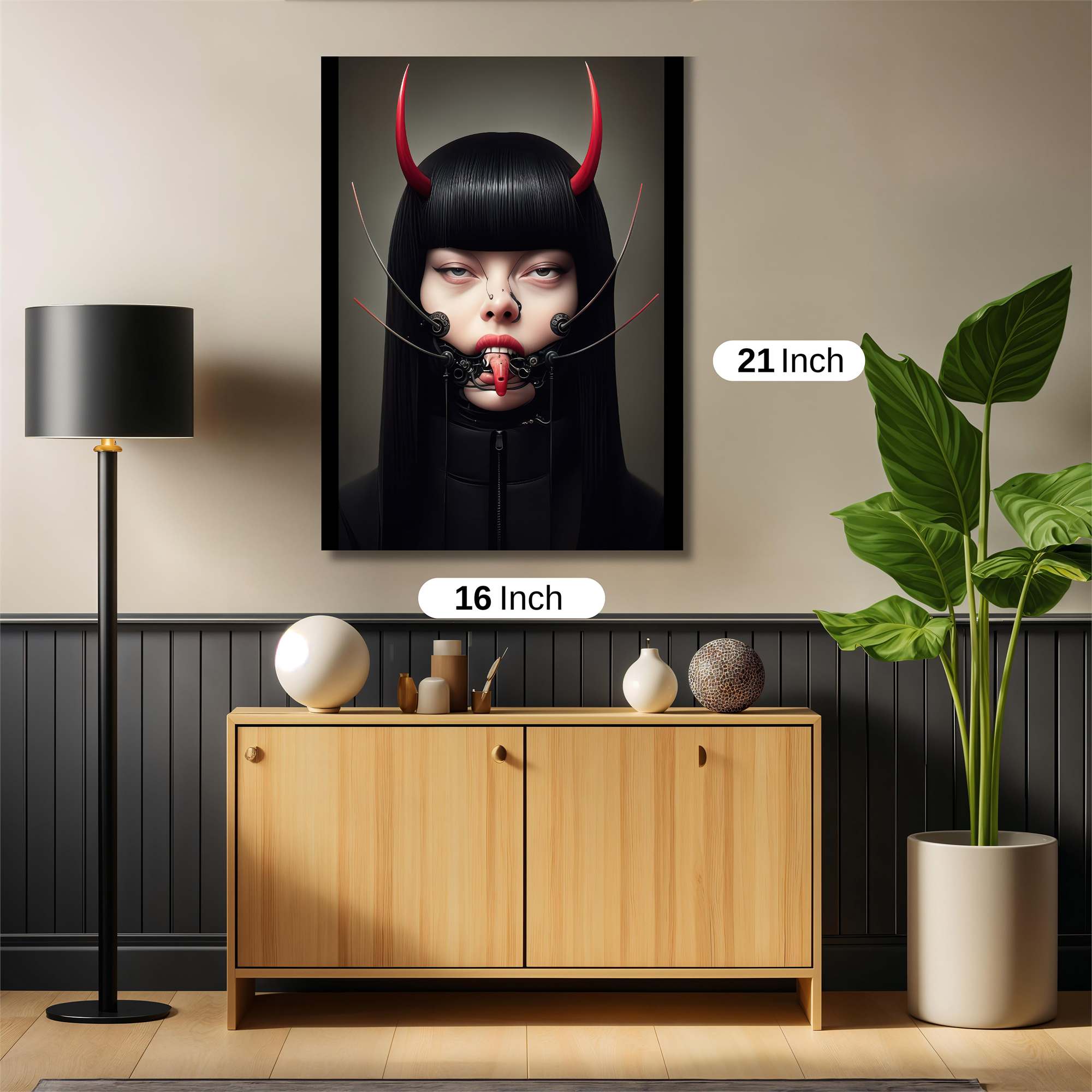 Devilish Allure Safe Wall Magnetic / M