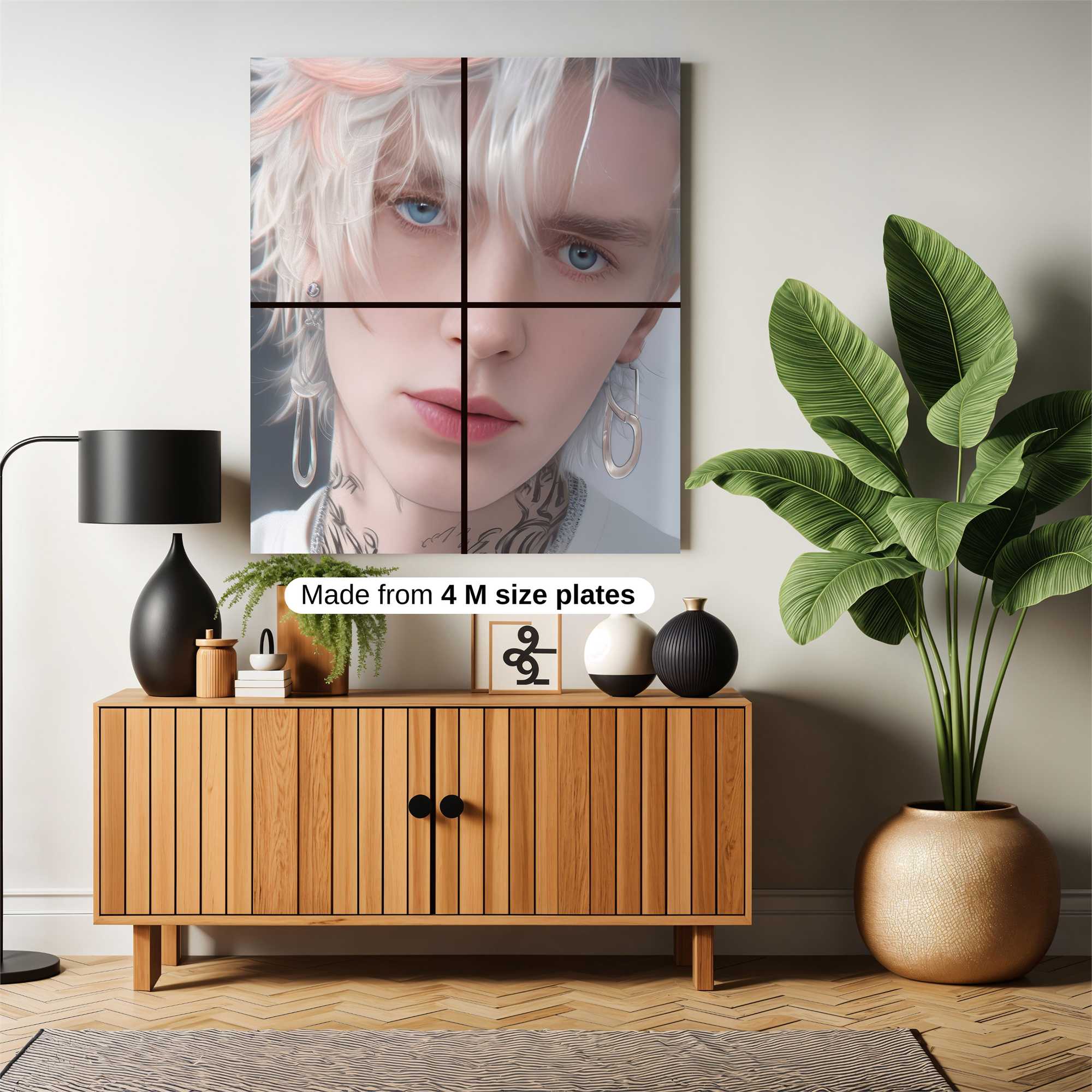 Pastel Rebel Safe Wall Magnetic / M