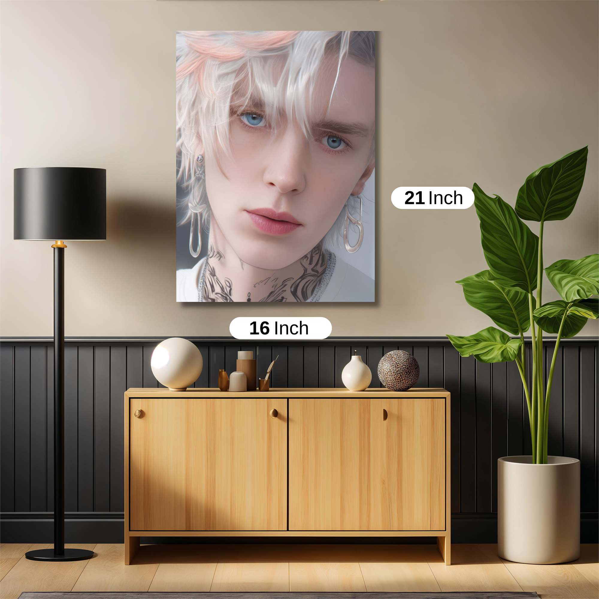 Pastel Rebel Safe Wall Magnetic / M