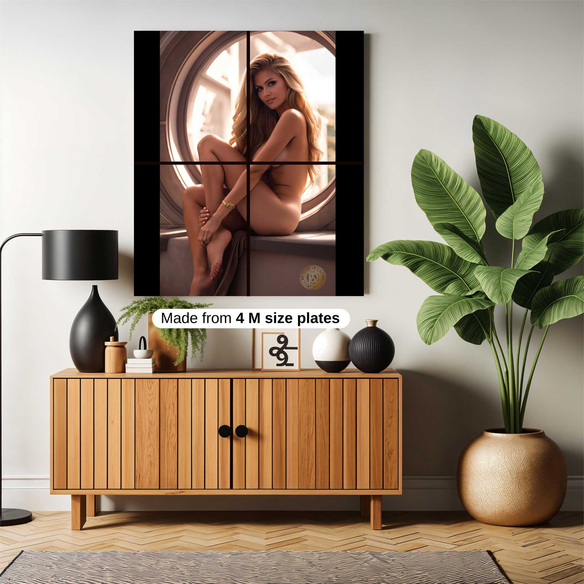 Sensual Glow Safe Wall Magnetic / M