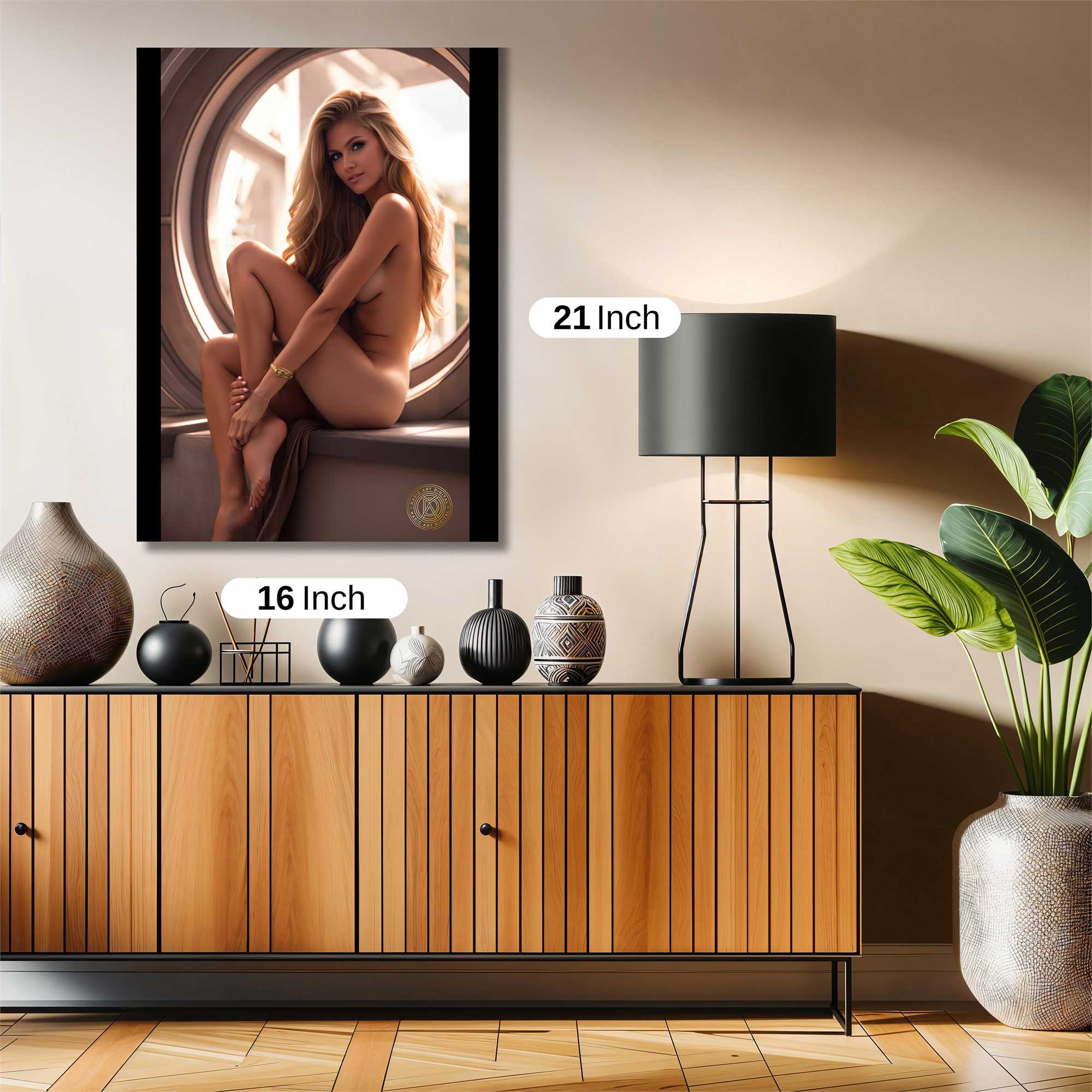 Sensual Glow Safe Wall Magnetic / M