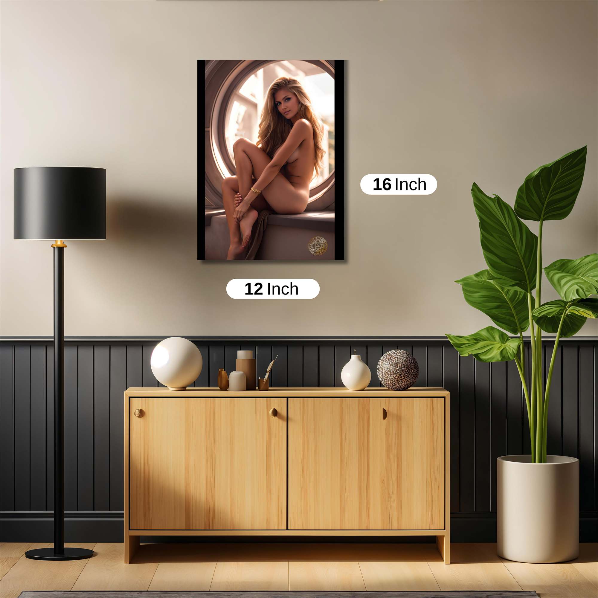 Sensual Glow Safe Wall Magnetic / M