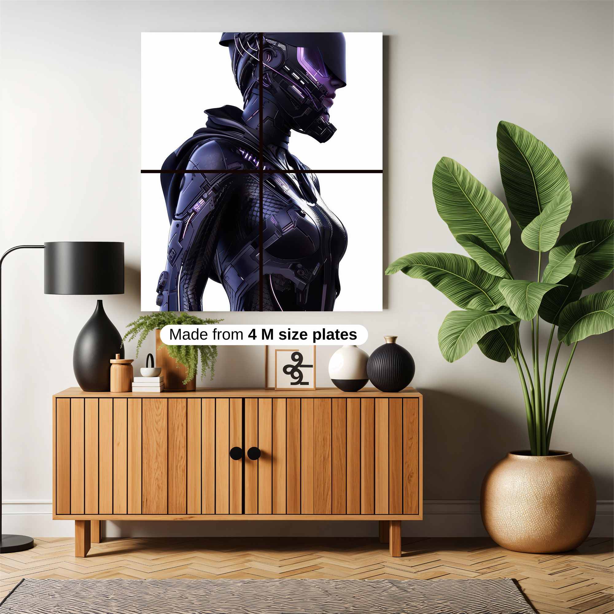 Cyber Enigma Safe Wall Magnetic / M