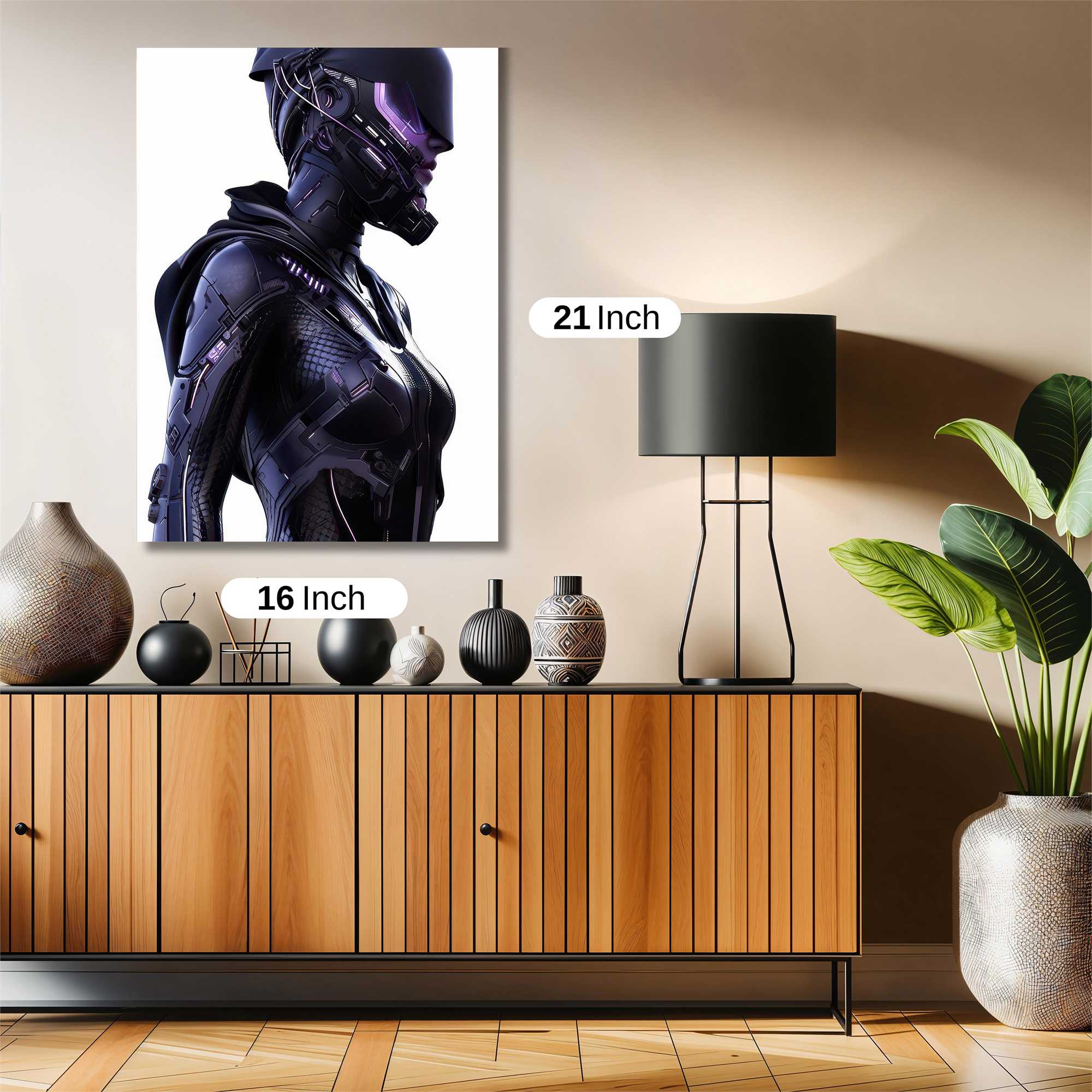 Cyber Enigma Safe Wall Magnetic / M