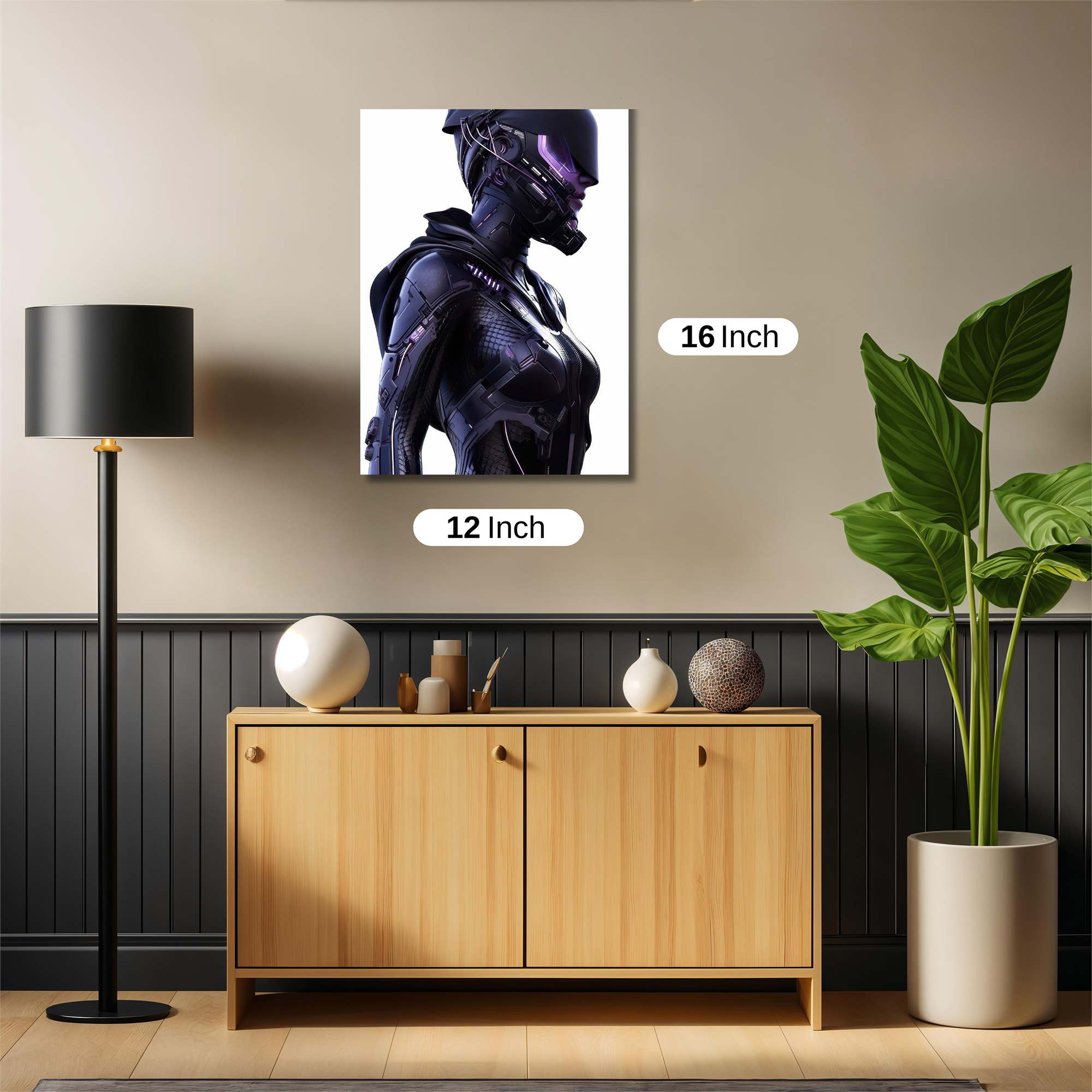 Cyber Enigma Safe Wall Magnetic / M