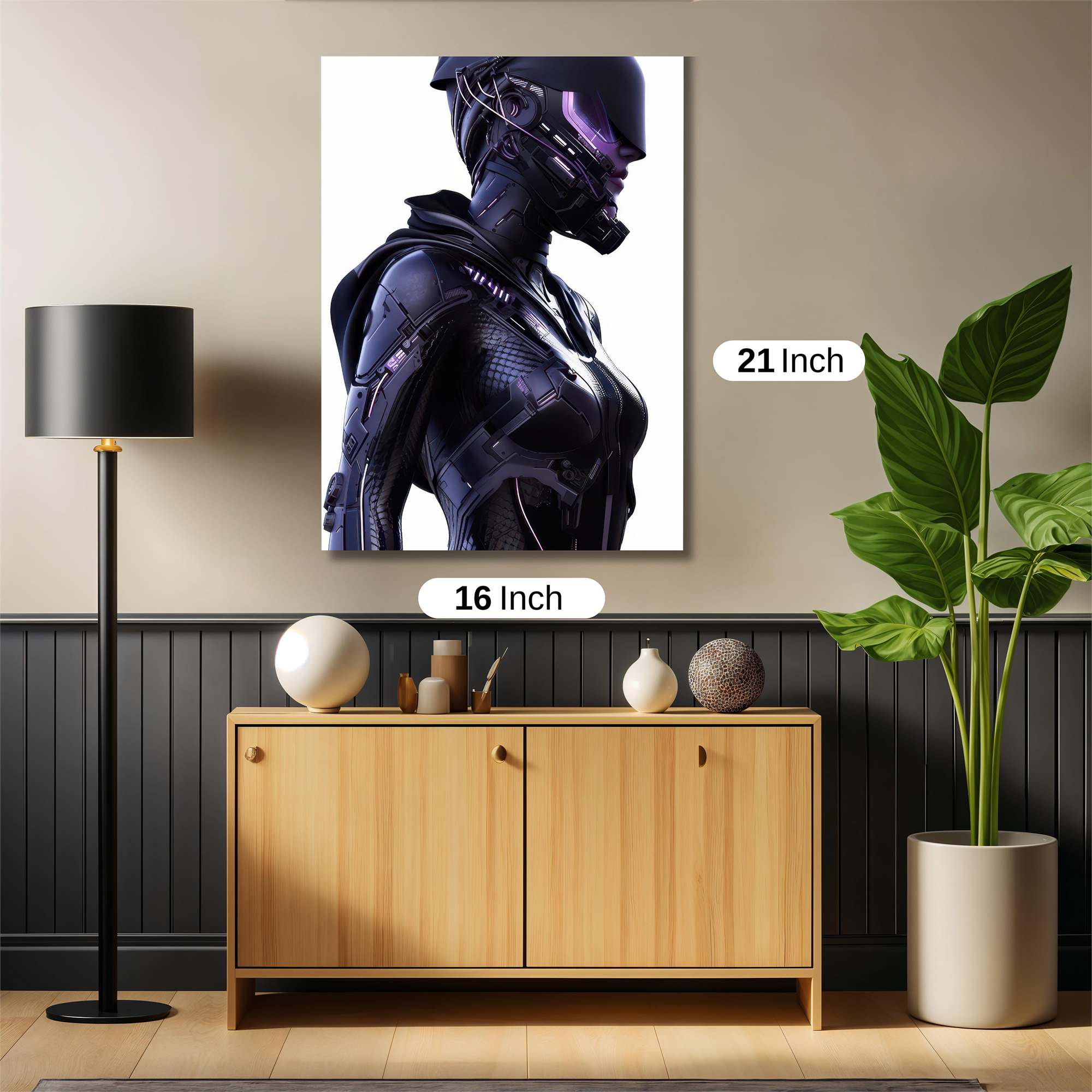 Cyber Enigma Safe Wall Magnetic / M