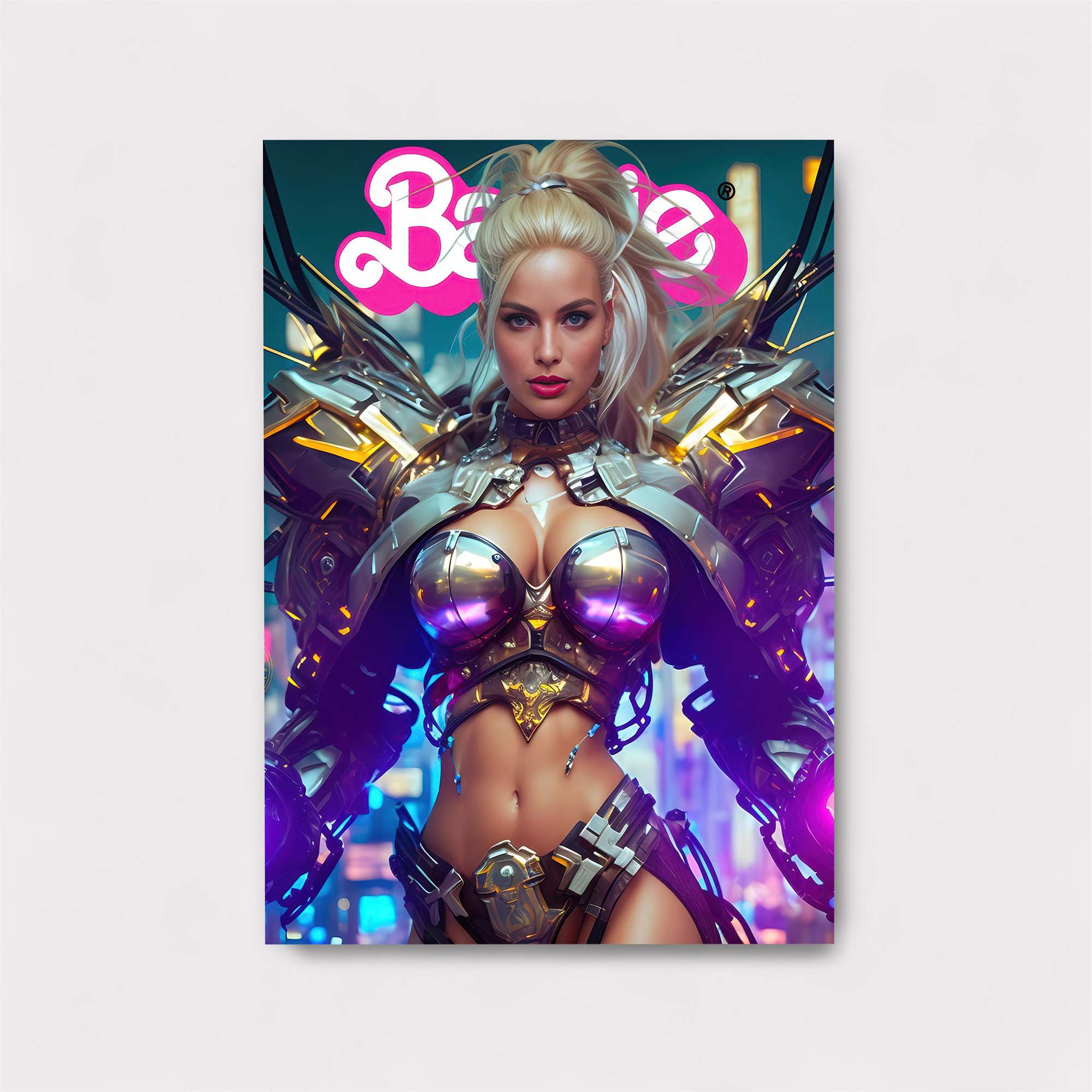 Cyber Barbie Safe Wall Magnetic / M