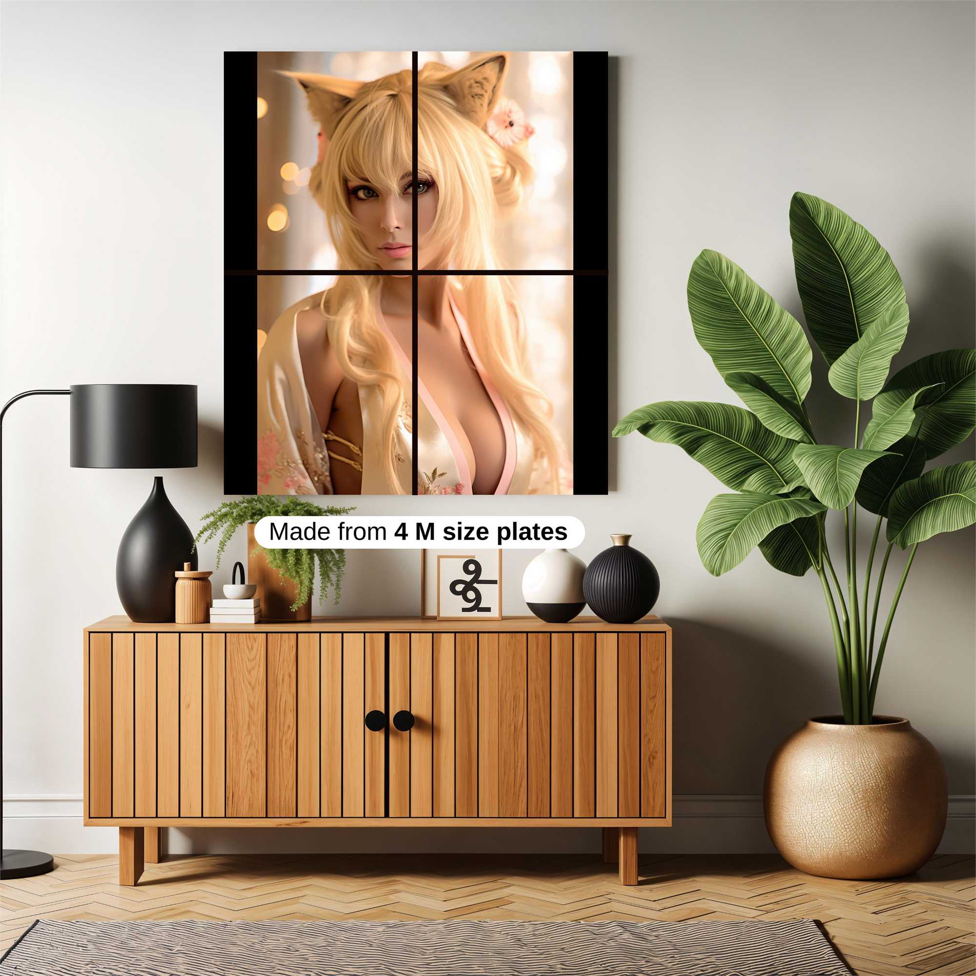 Kitty Elegance Safe Wall Magnetic / M