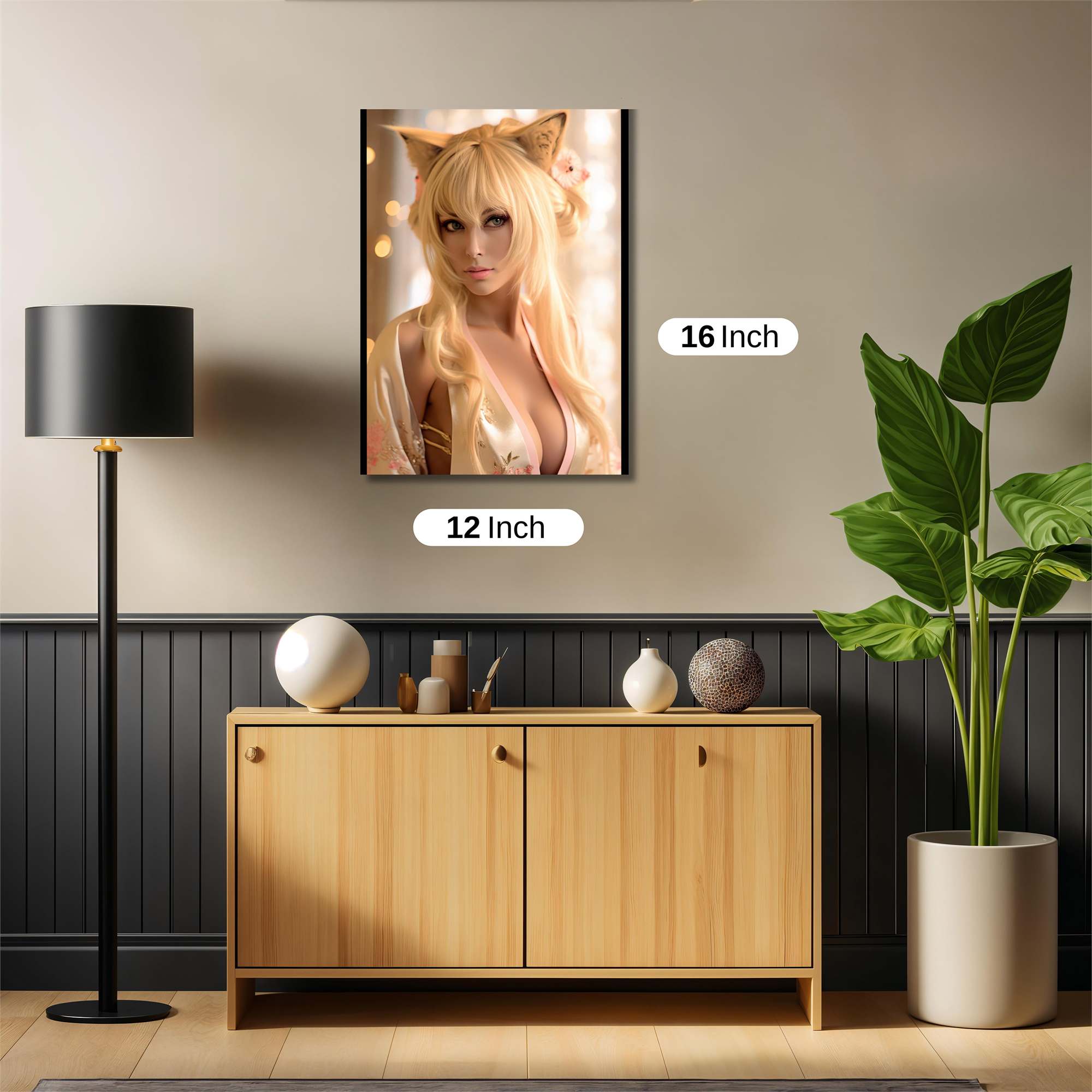 Kitty Elegance Safe Wall Magnetic / M