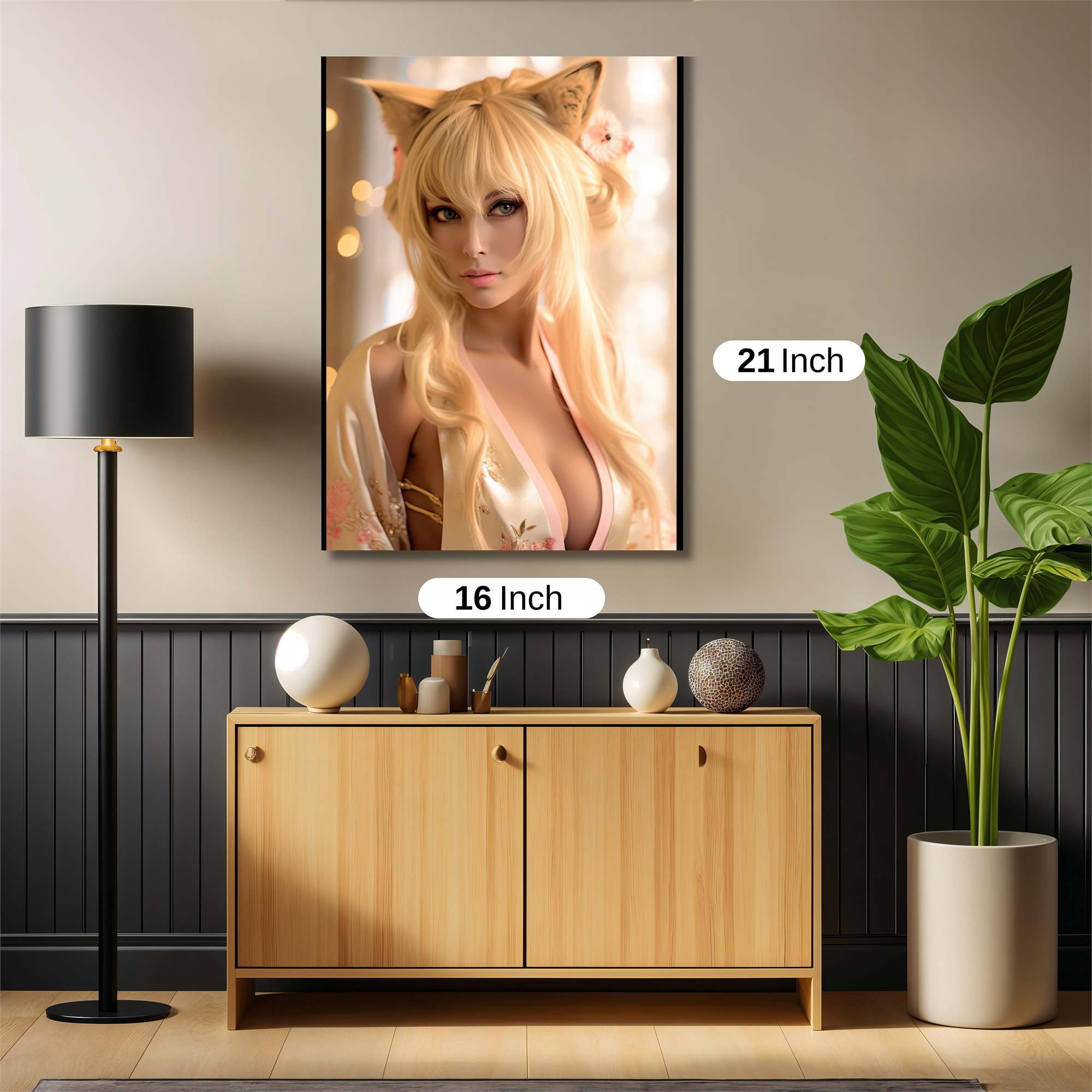 Kitty Elegance Safe Wall Magnetic / M