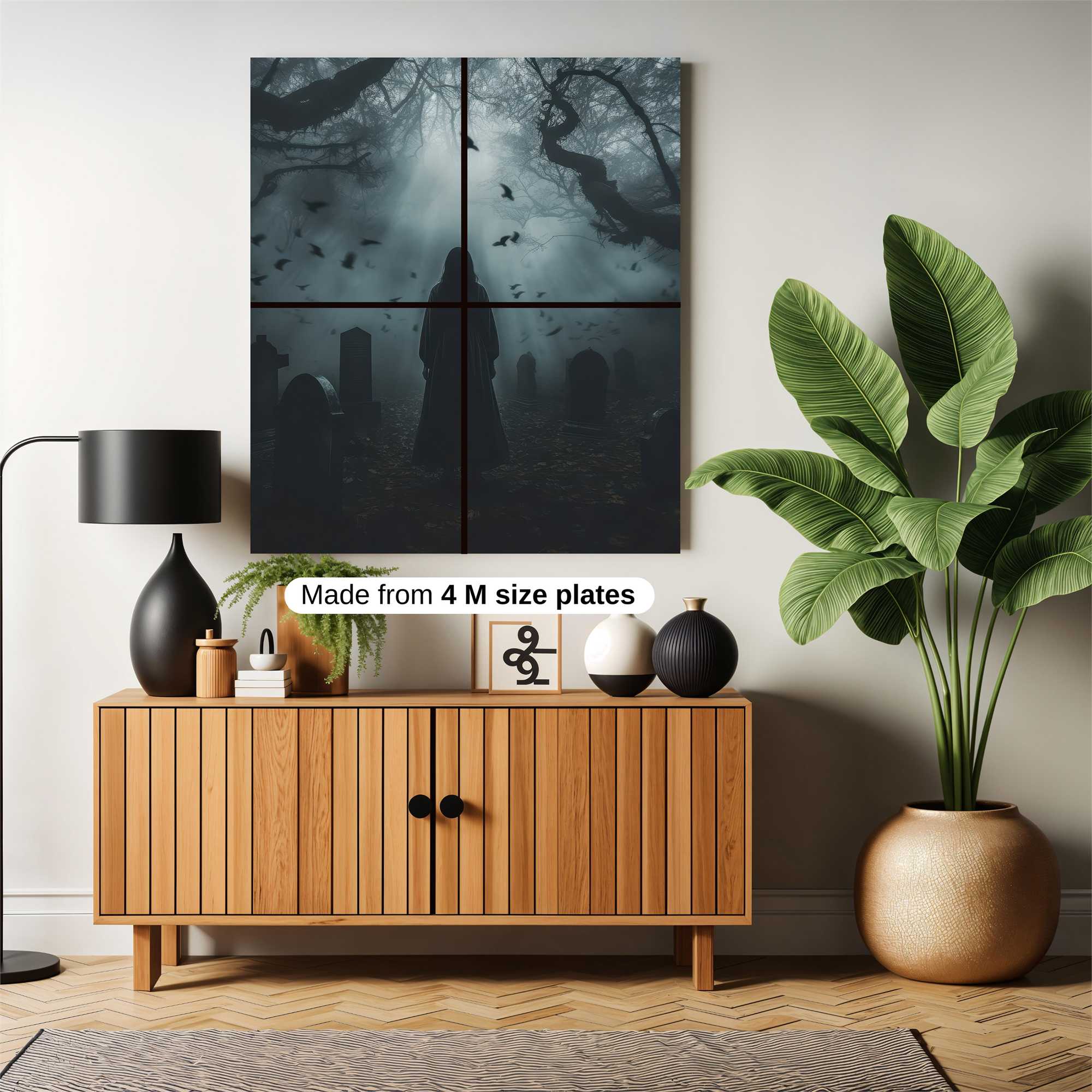 Gothic Whispers Safe Wall Magnetic / M