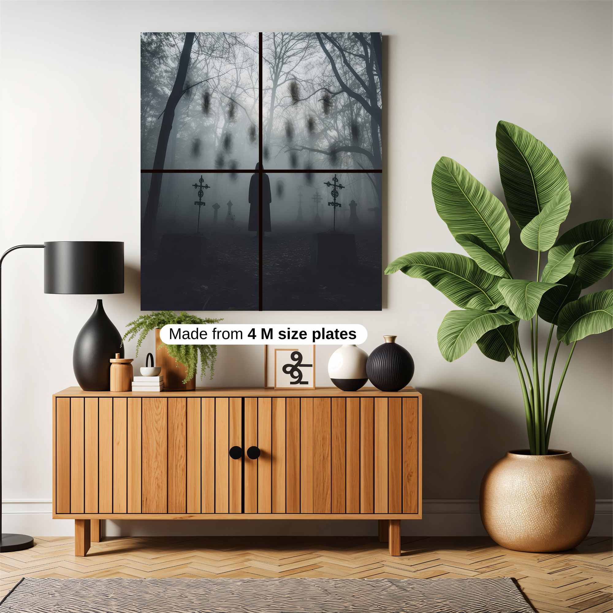 Ghostly Silence Safe Wall Magnetic / M