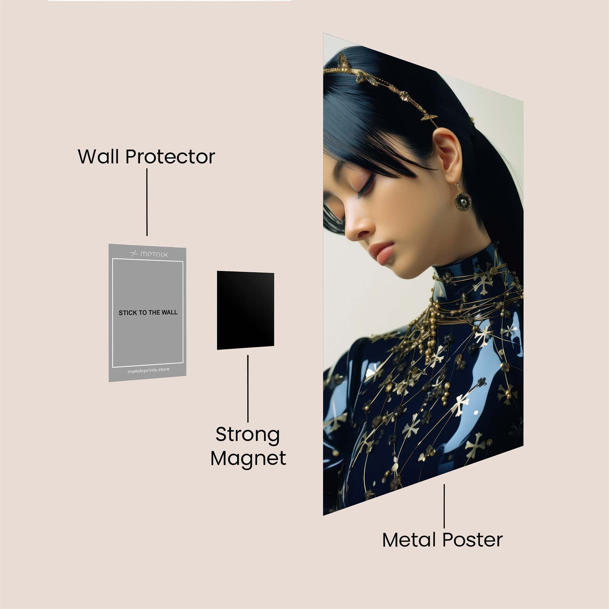 Empress Serene Safe Wall Magnetic / M