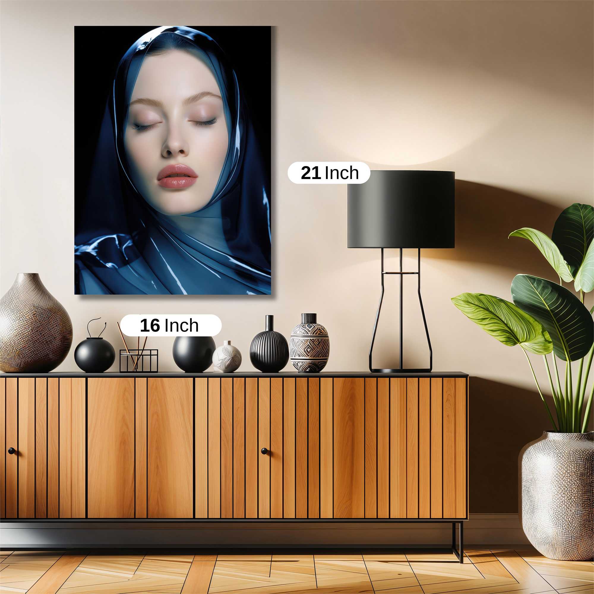 Veiled Serenity Safe Wall Magnetic / M