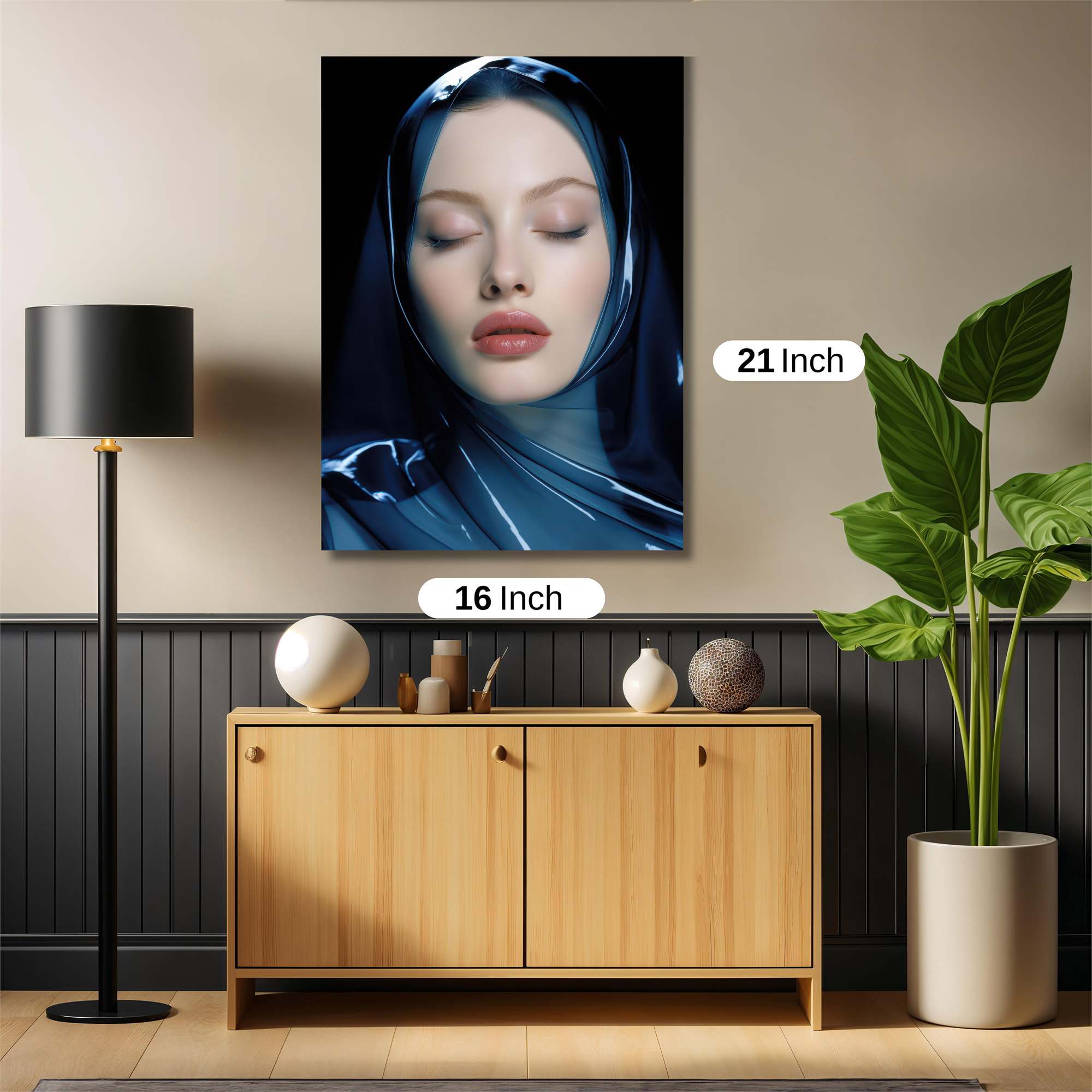 Veiled Serenity Safe Wall Magnetic / M