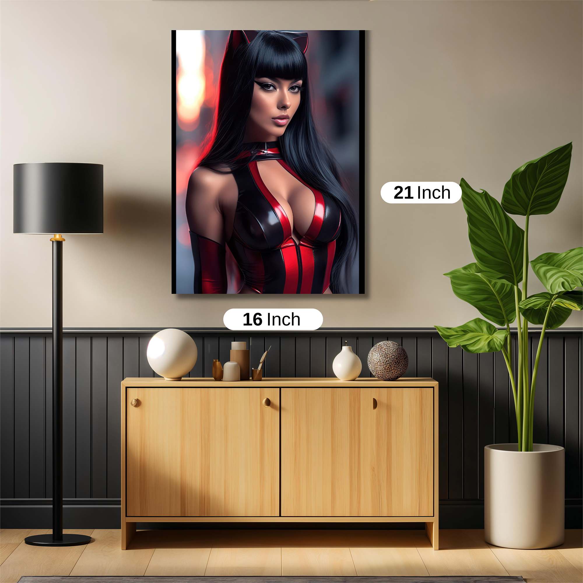 Catwoman Allure Safe Wall Magnetic / M