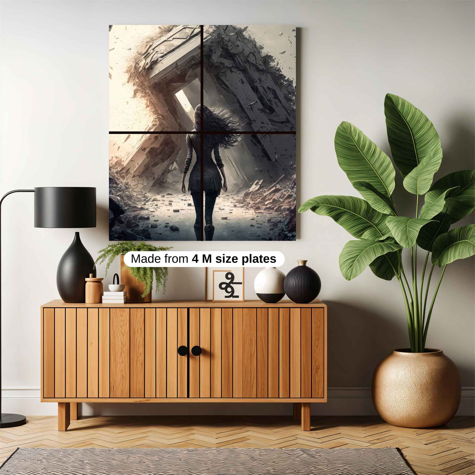 Apocalyptic Dawn Safe Wall Magnetic / M