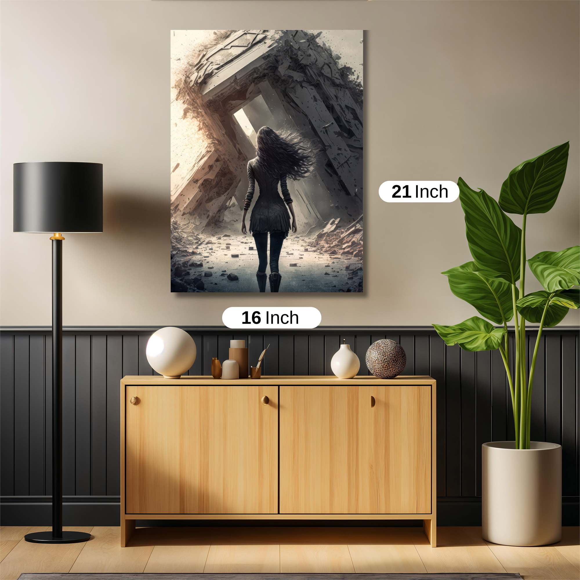 Apocalyptic Dawn Safe Wall Magnetic / M