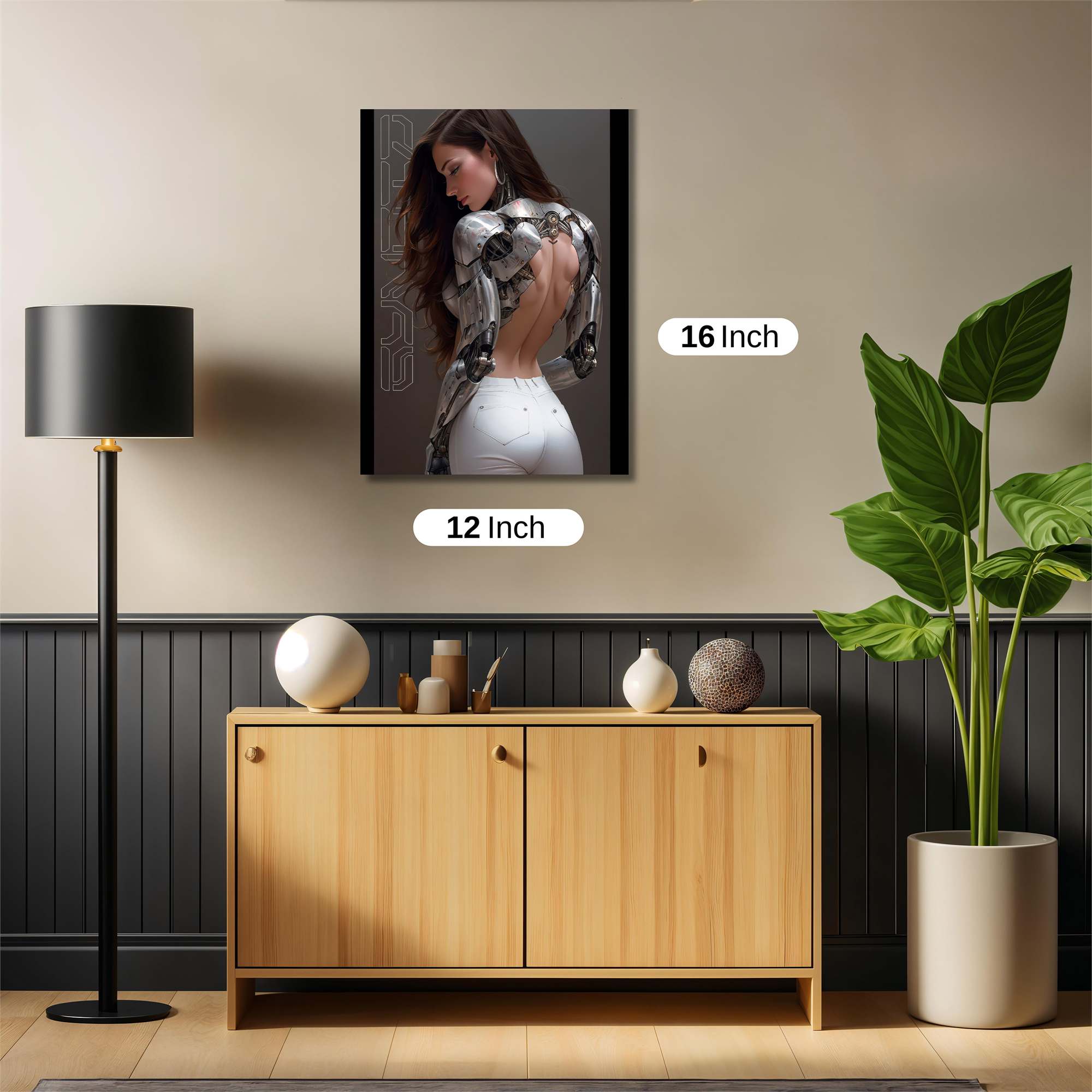 Cyber Elegance Safe Wall Magnetic / M