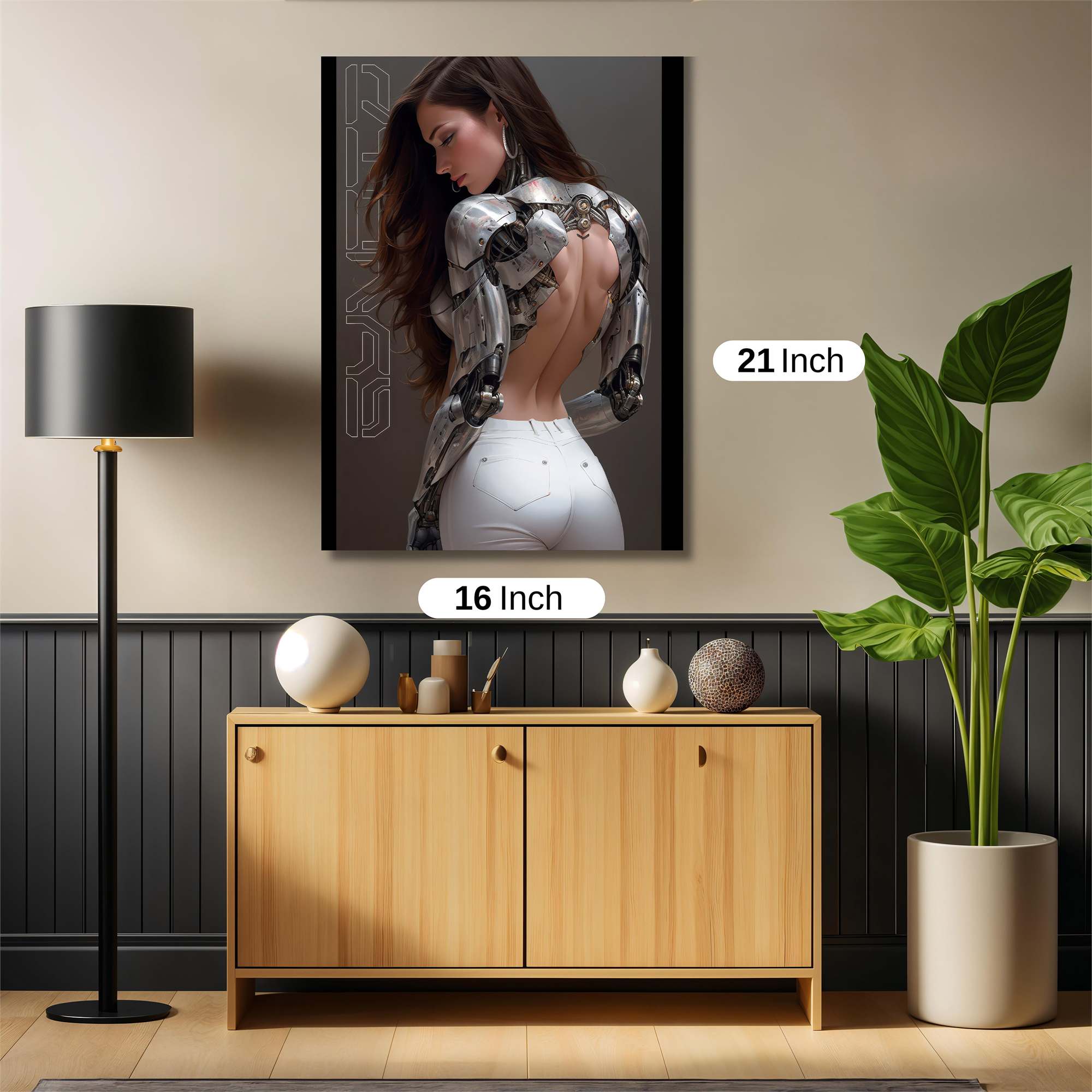 Cyber Elegance Safe Wall Magnetic / M