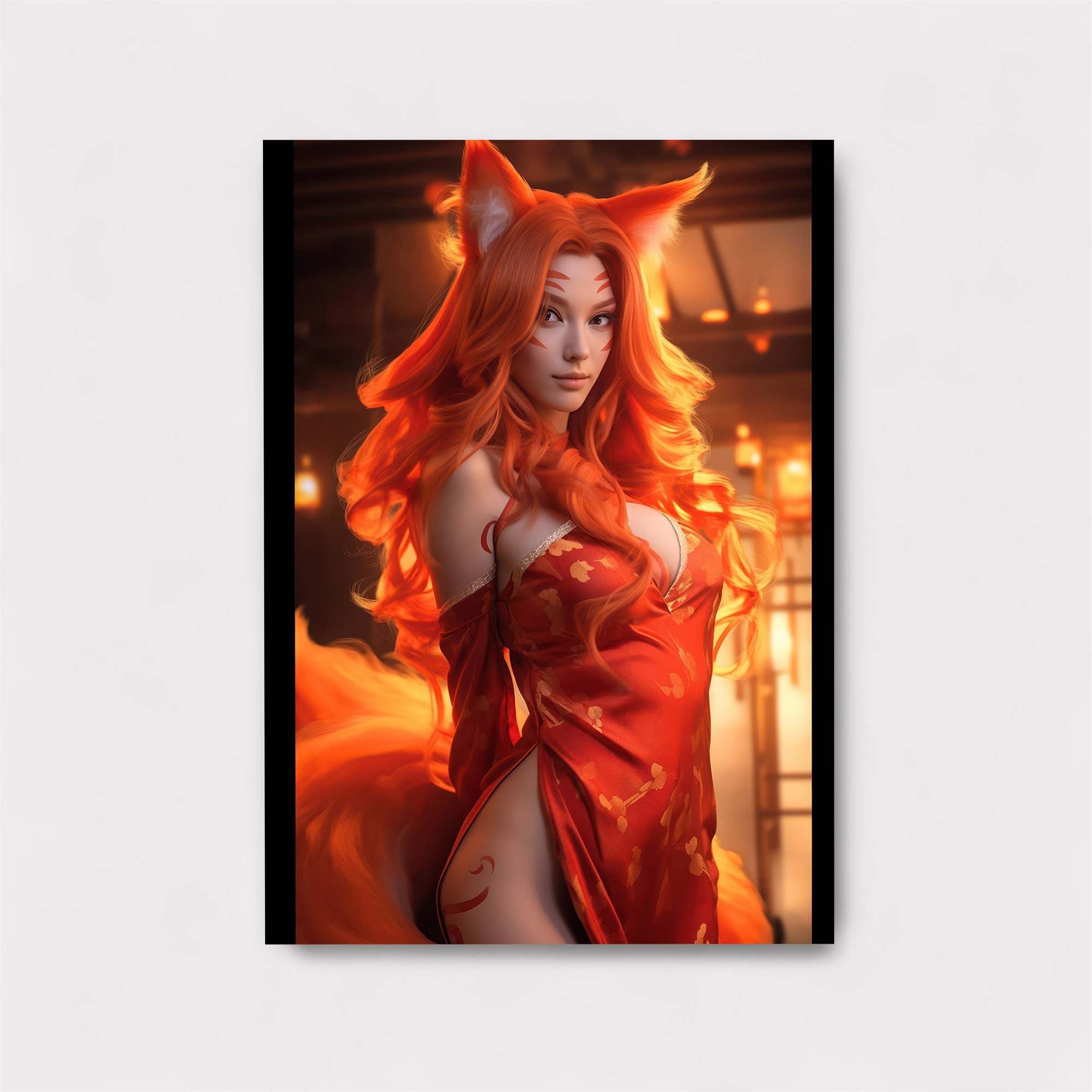 Kitsune Enchantress Safe Wall Magnetic / M