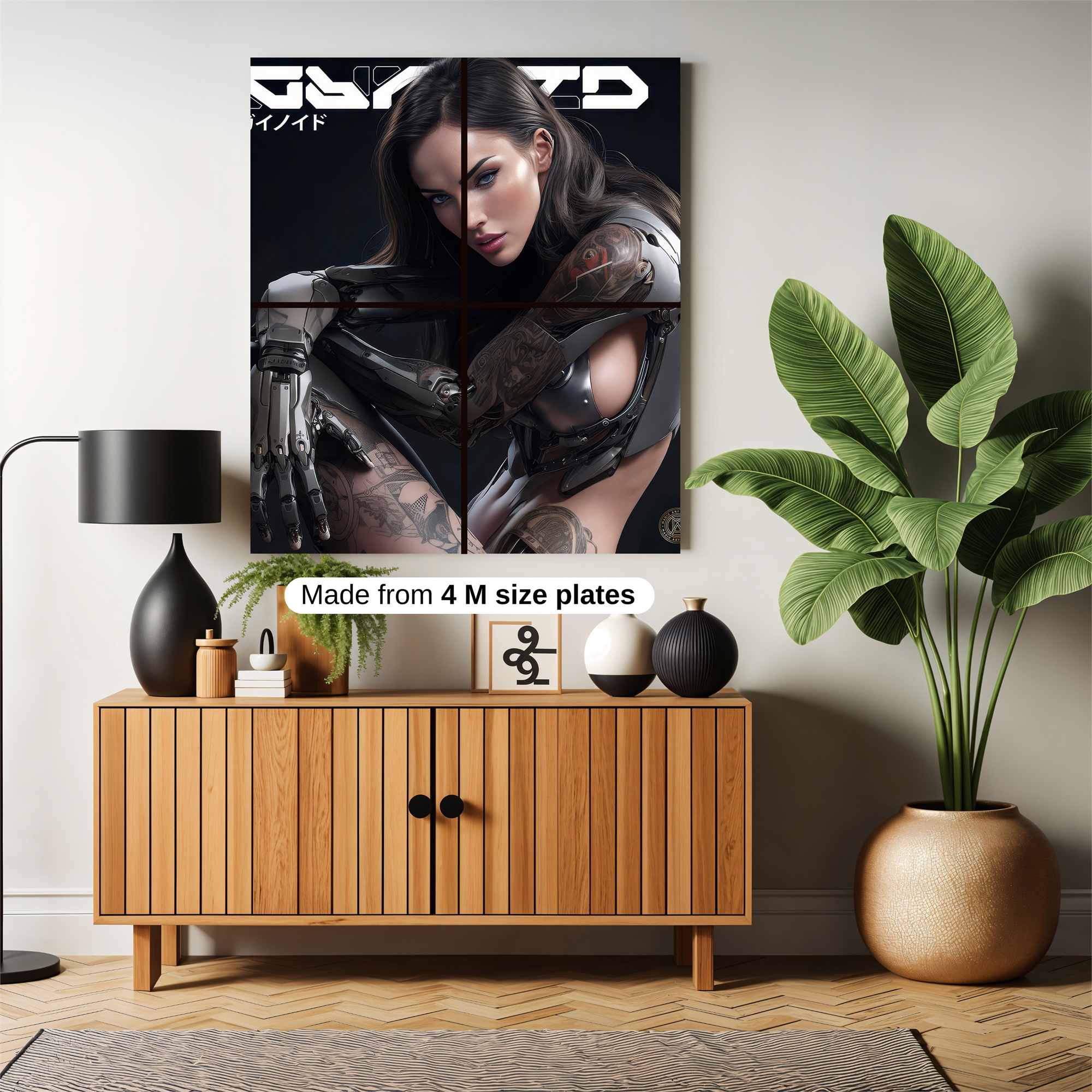 Cyber Vixen Safe Wall Magnetic / M