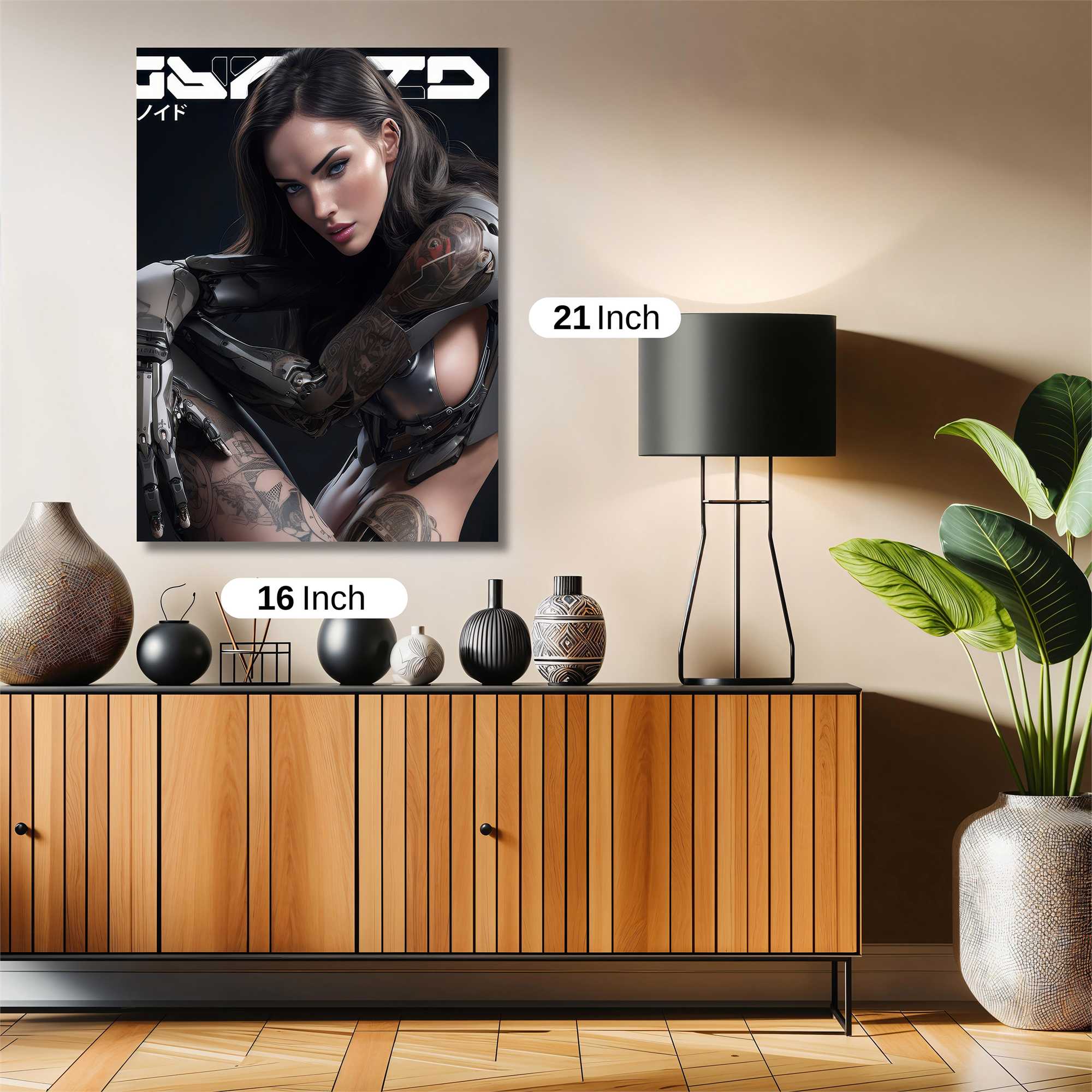 Cyber Vixen Safe Wall Magnetic / M