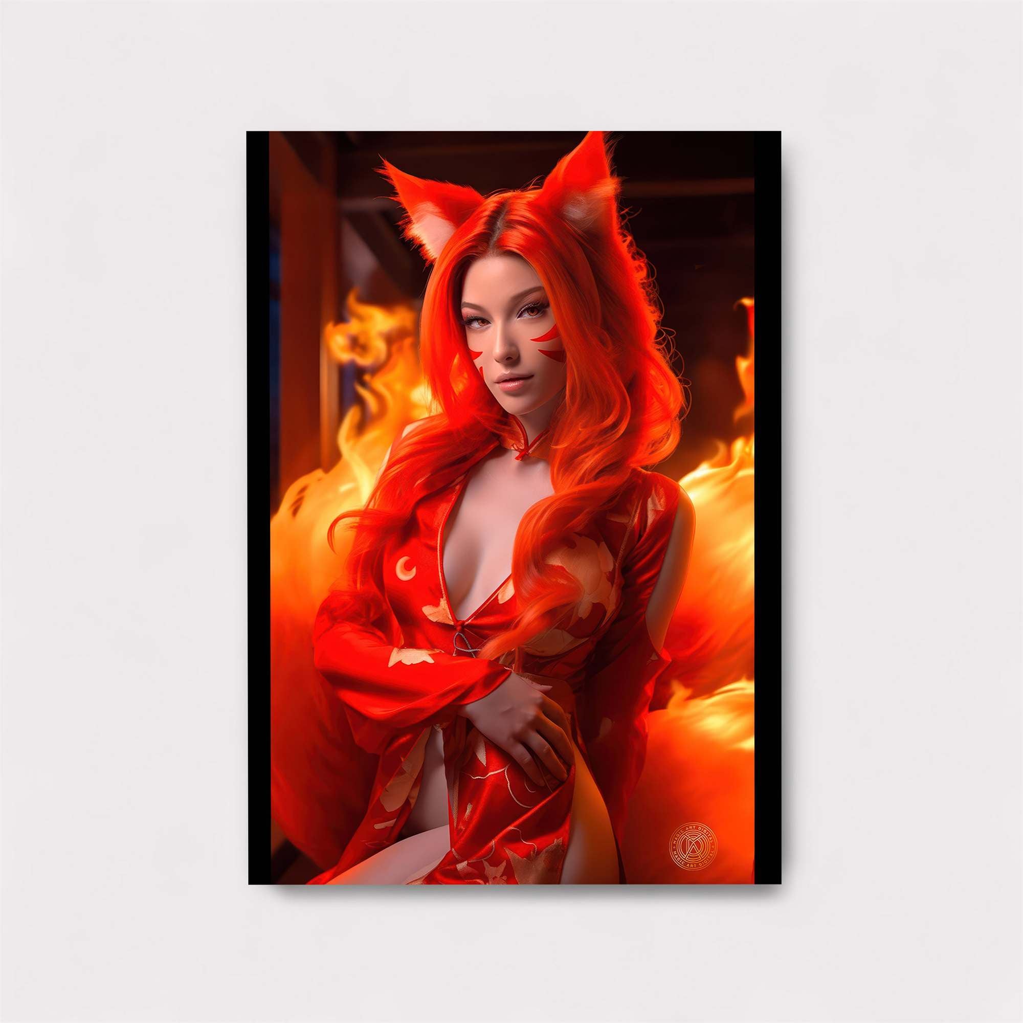 Fiery Enigma Safe Wall Magnetic / M