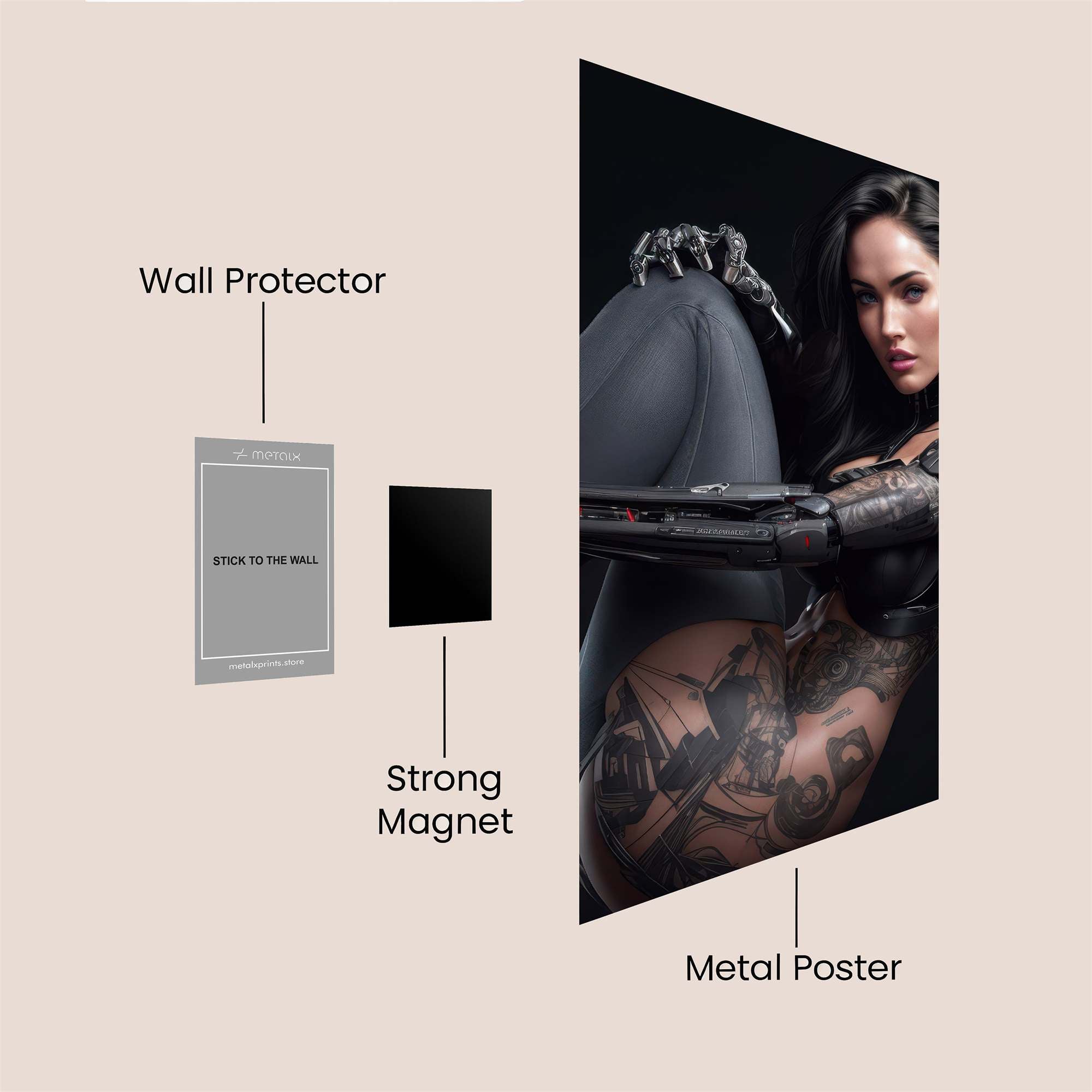 Angelina Intense Safe Wall Magnetic / M