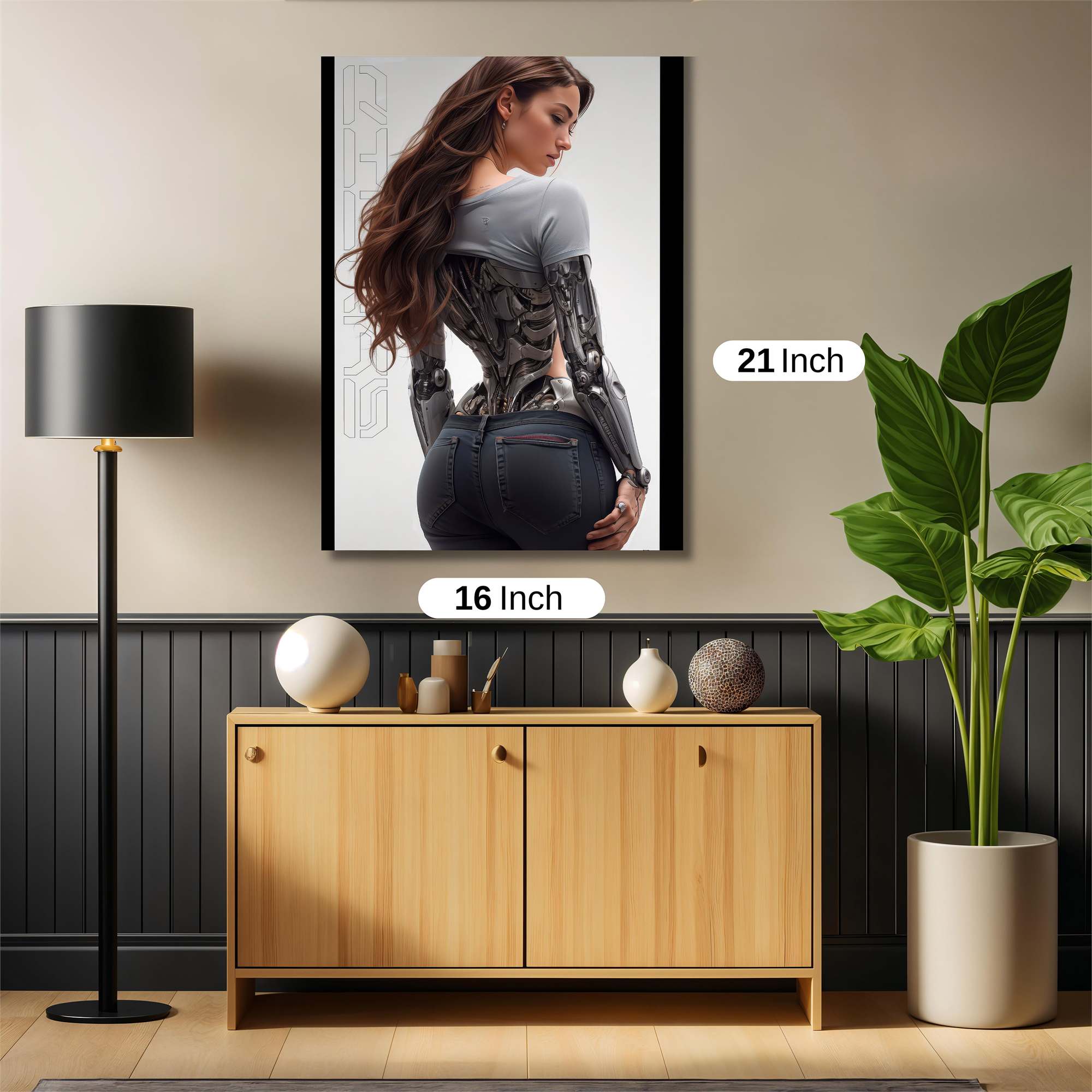 Cyber Elegance Safe Wall Magnetic / M