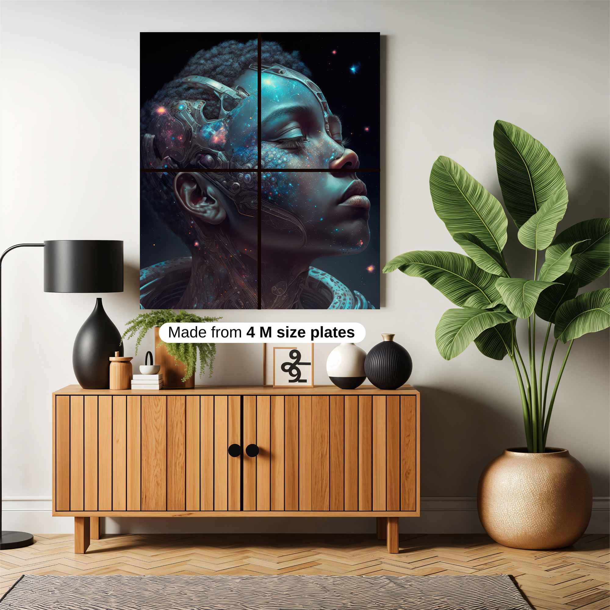 Cosmic Serenity Safe Wall Magnetic / M