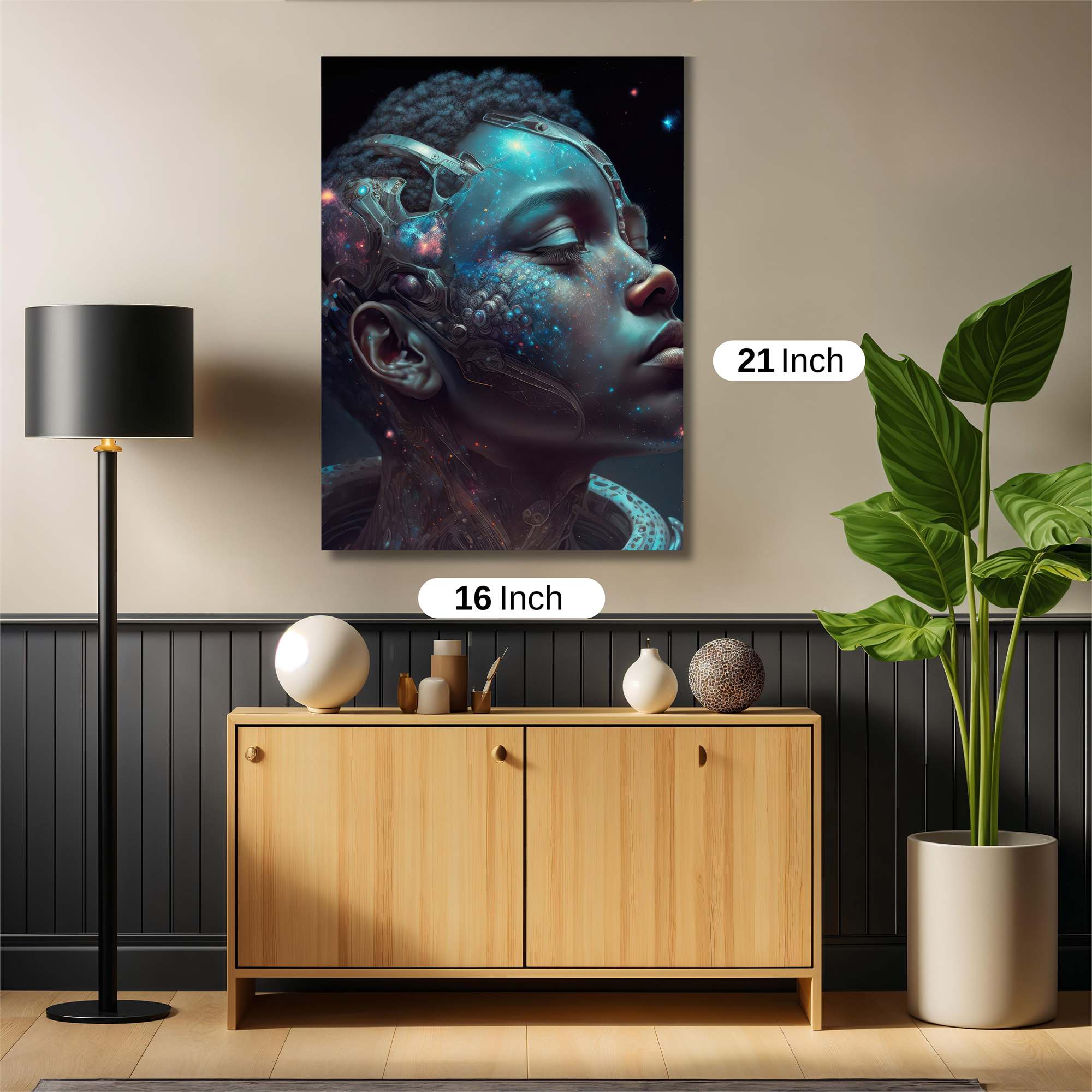 Cosmic Serenity Safe Wall Magnetic / M