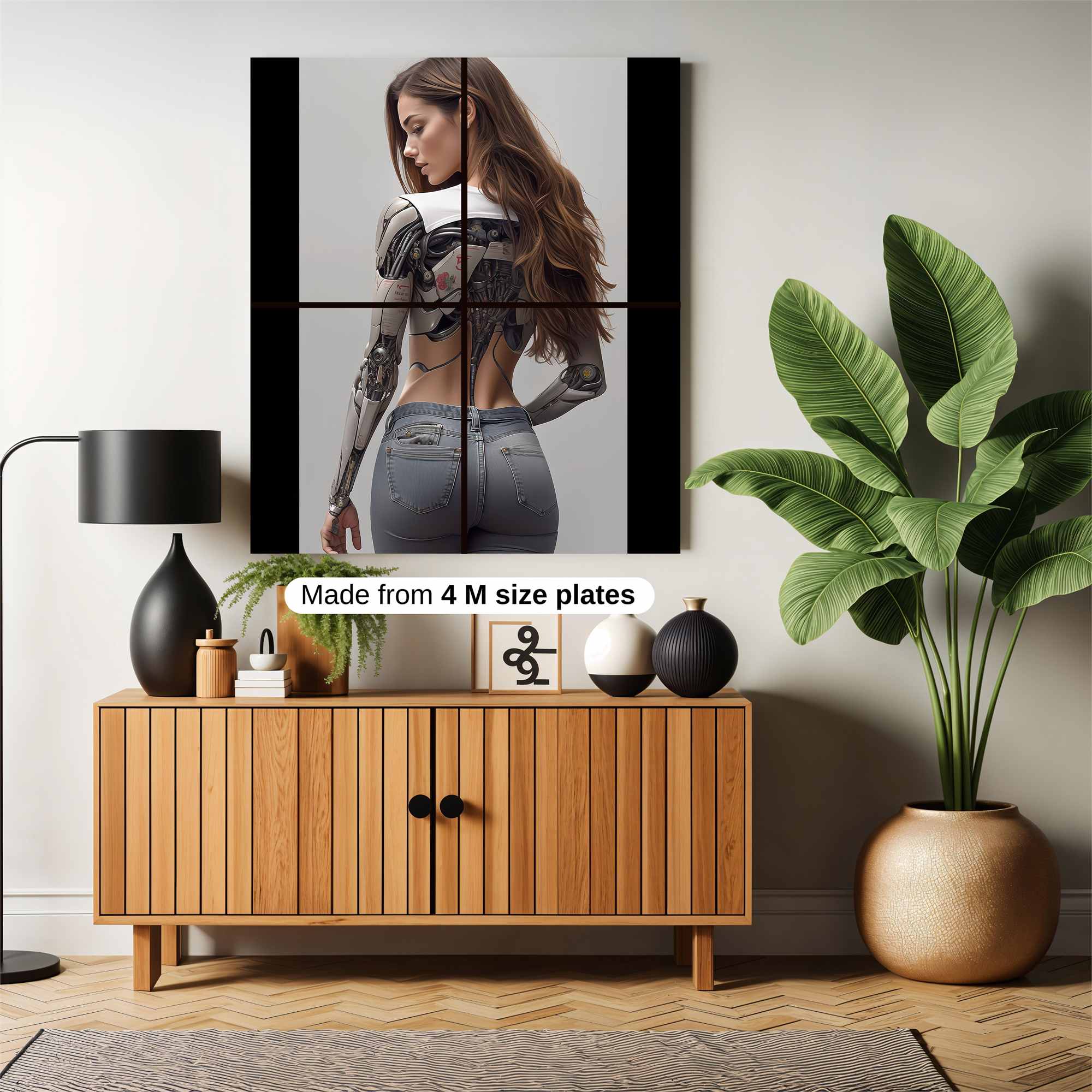 Cyber Enigma Safe Wall Magnetic / M