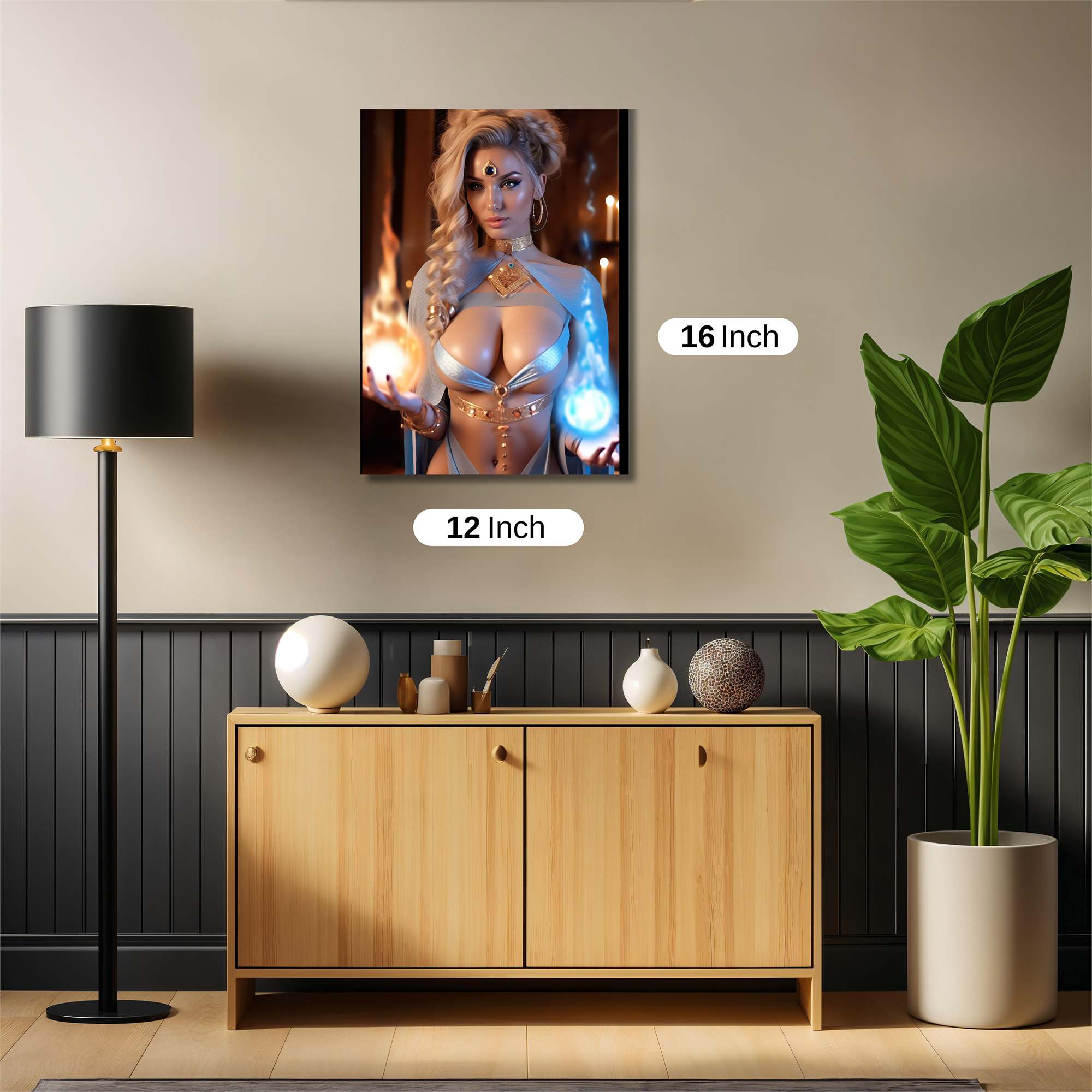 Mystic Enchantress Safe Wall Magnetic / M