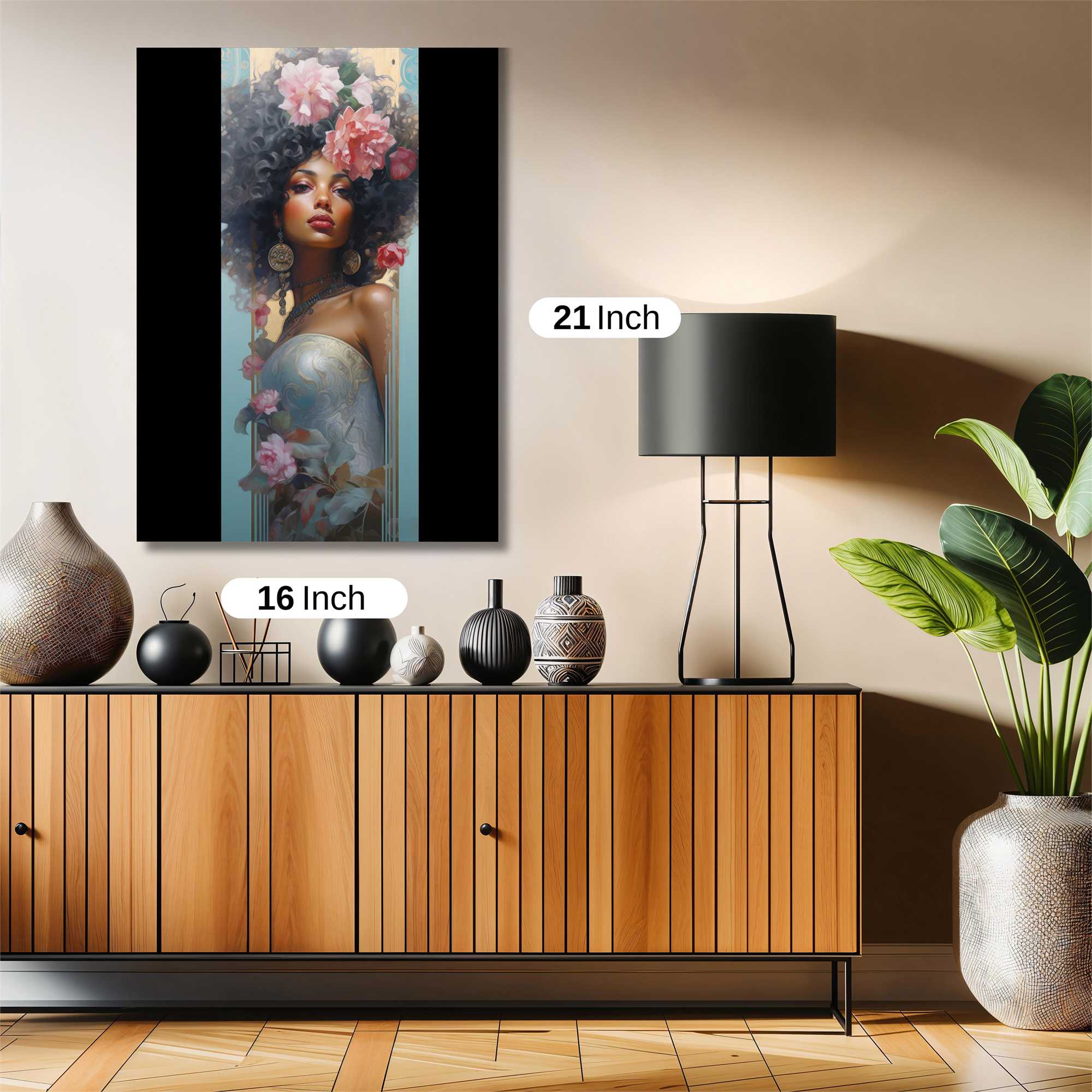 Floral Majesty Safe Wall Magnetic / M