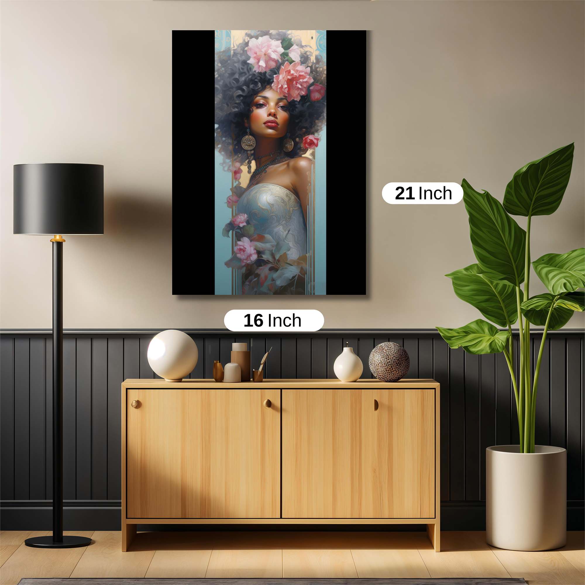 Floral Majesty Safe Wall Magnetic / M