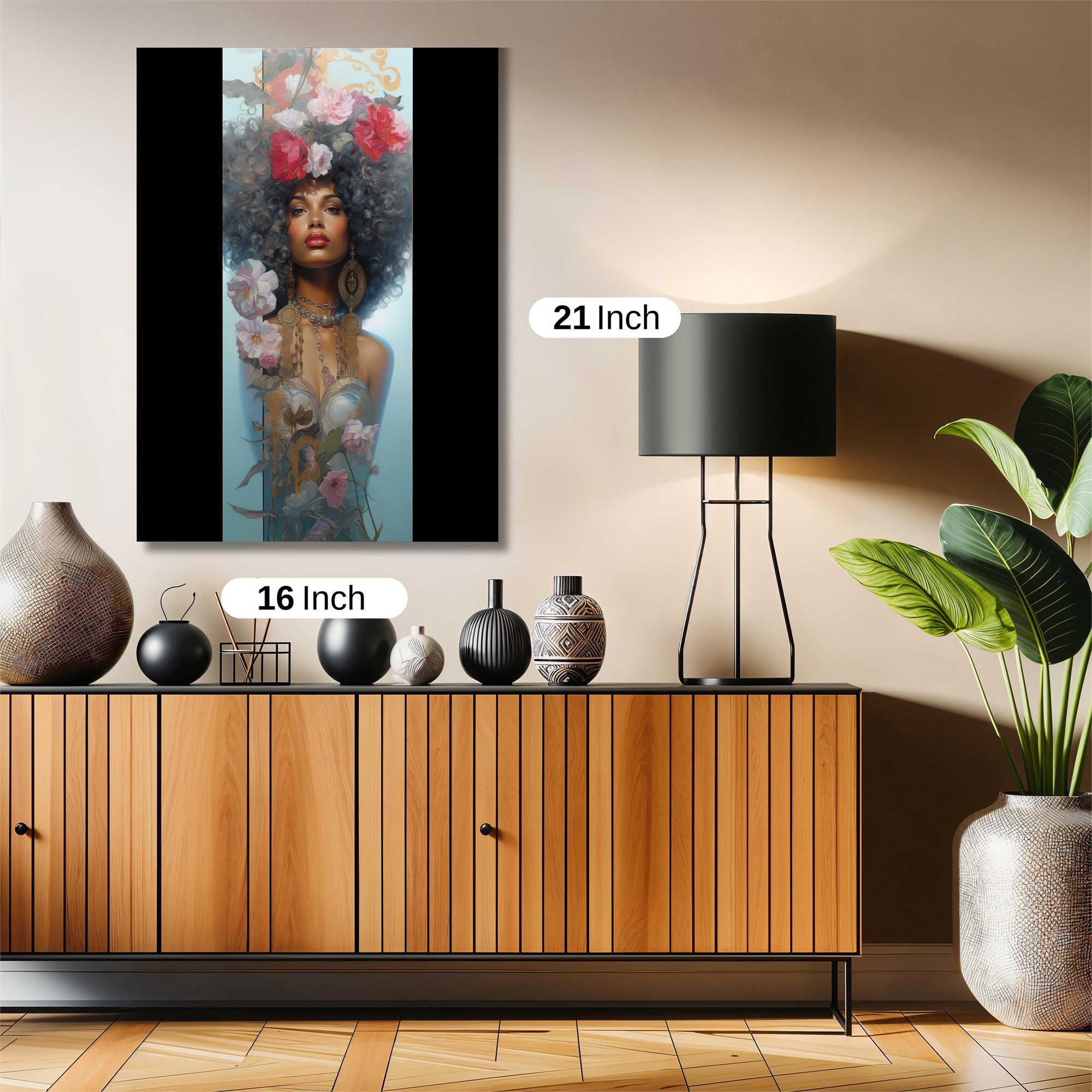 Floral Enchantment Safe Wall Magnetic / M