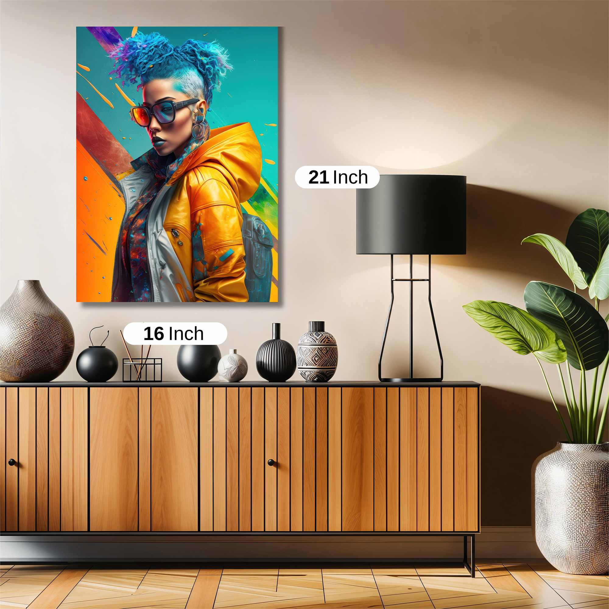 Cyberpunk Rebel Safe Wall Magnetic / M